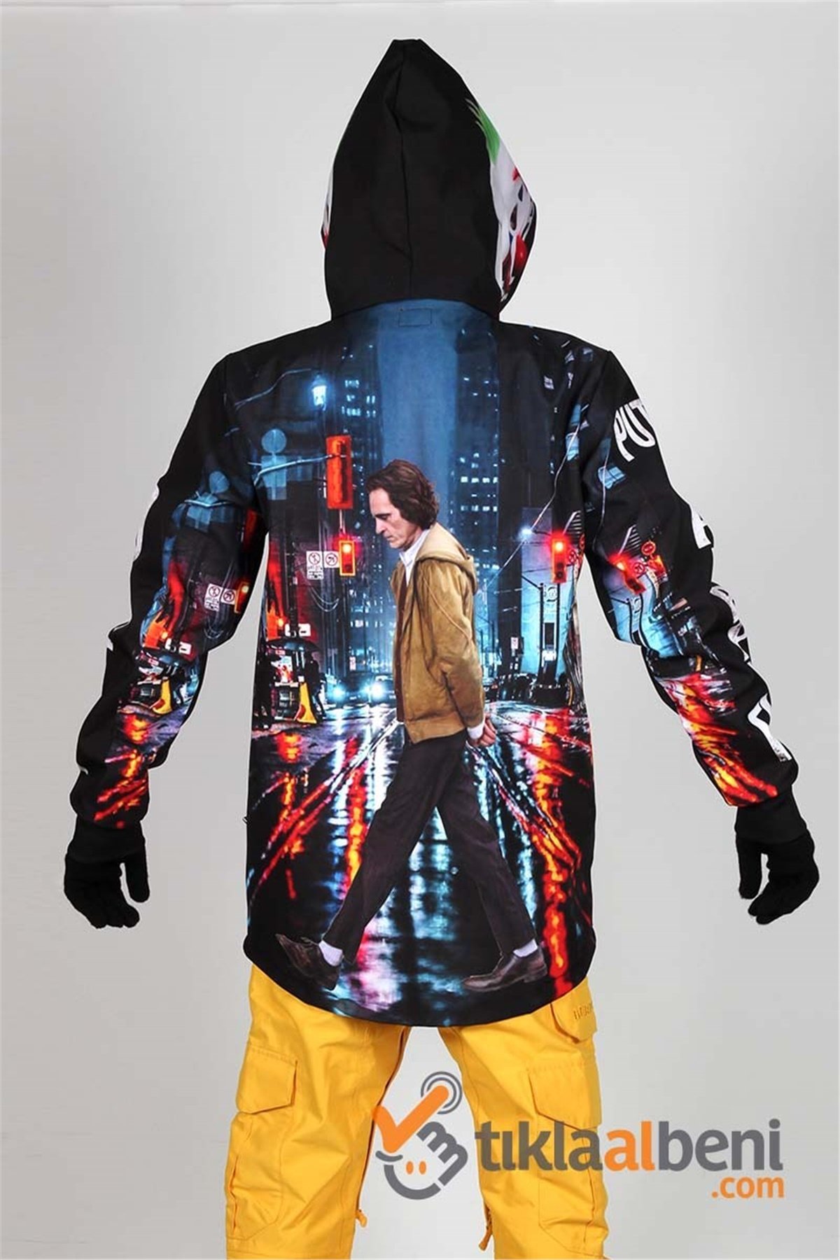 Joker Kayak ve Snowboard Hoodie / Özel Üretim