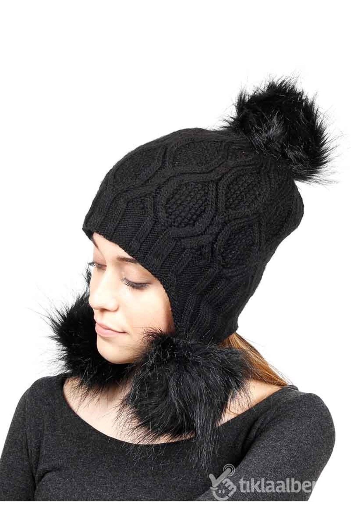 Junior Kız Çocuk Violet Bere FNM-2394