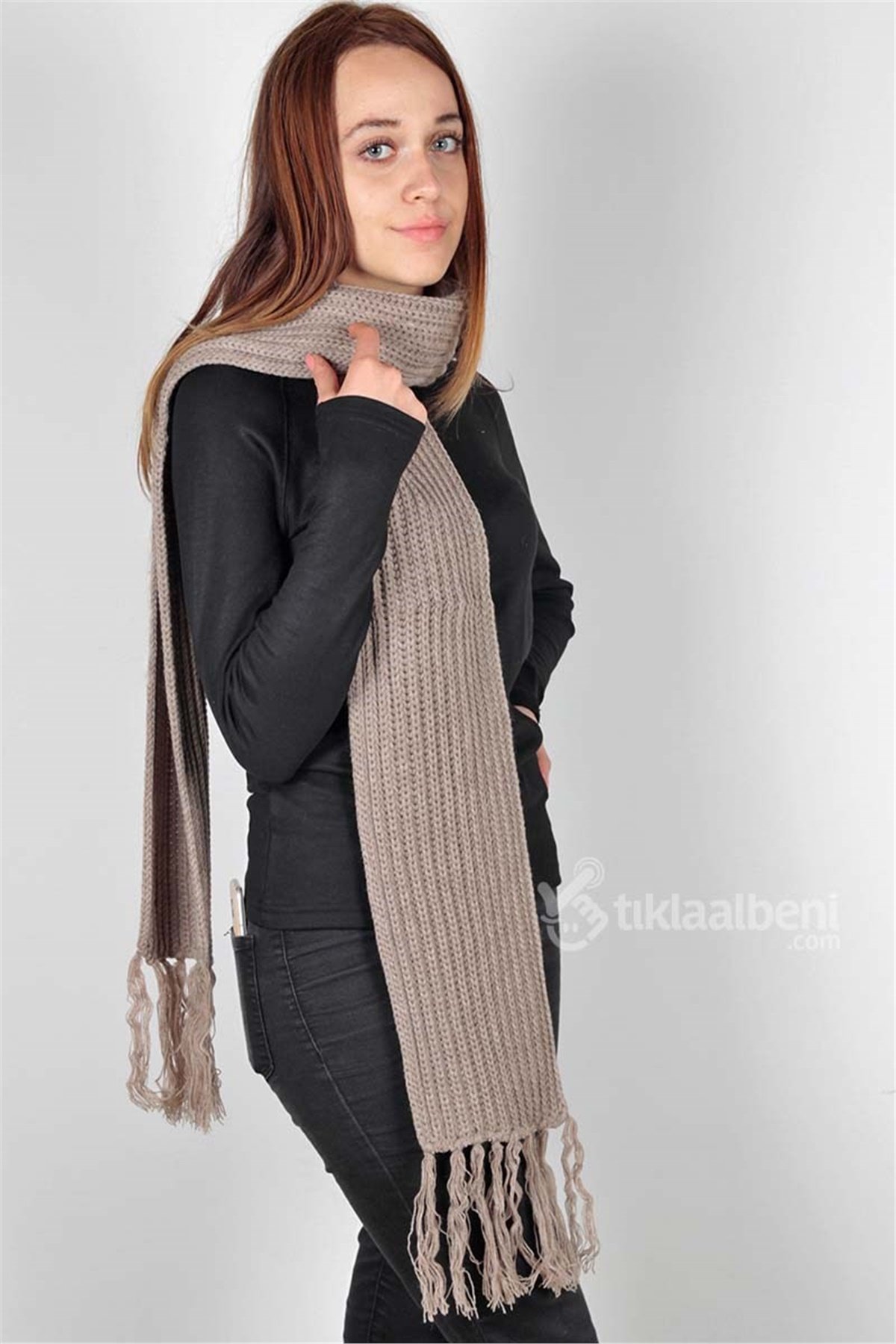 Kadın Atkı FRM-5066 Siyah