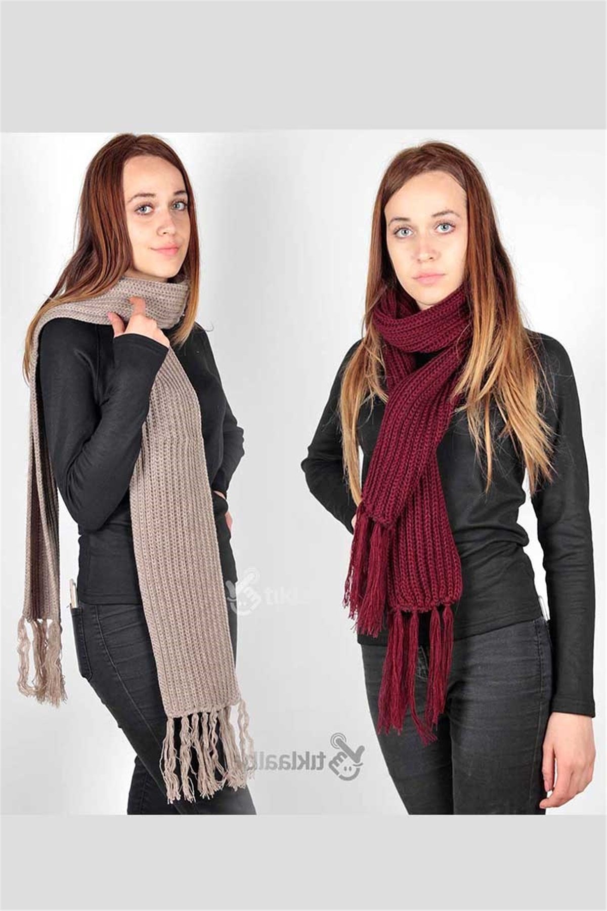 Kadın Atkı FRM-5066 Siyah