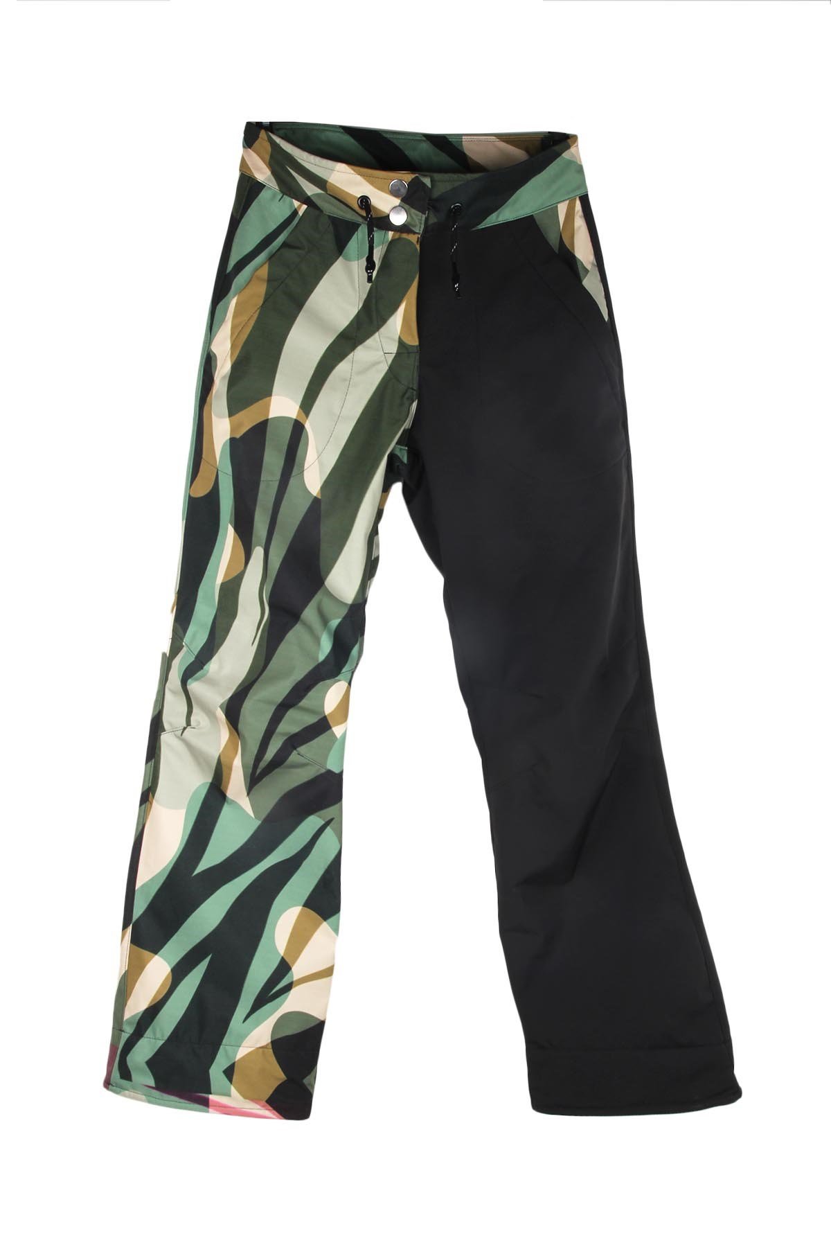 Kamuflaj Erkek Kar Pantolonu, Snowsea SS7963 Kayak ve Snowboard Kamuflaj Pantolon