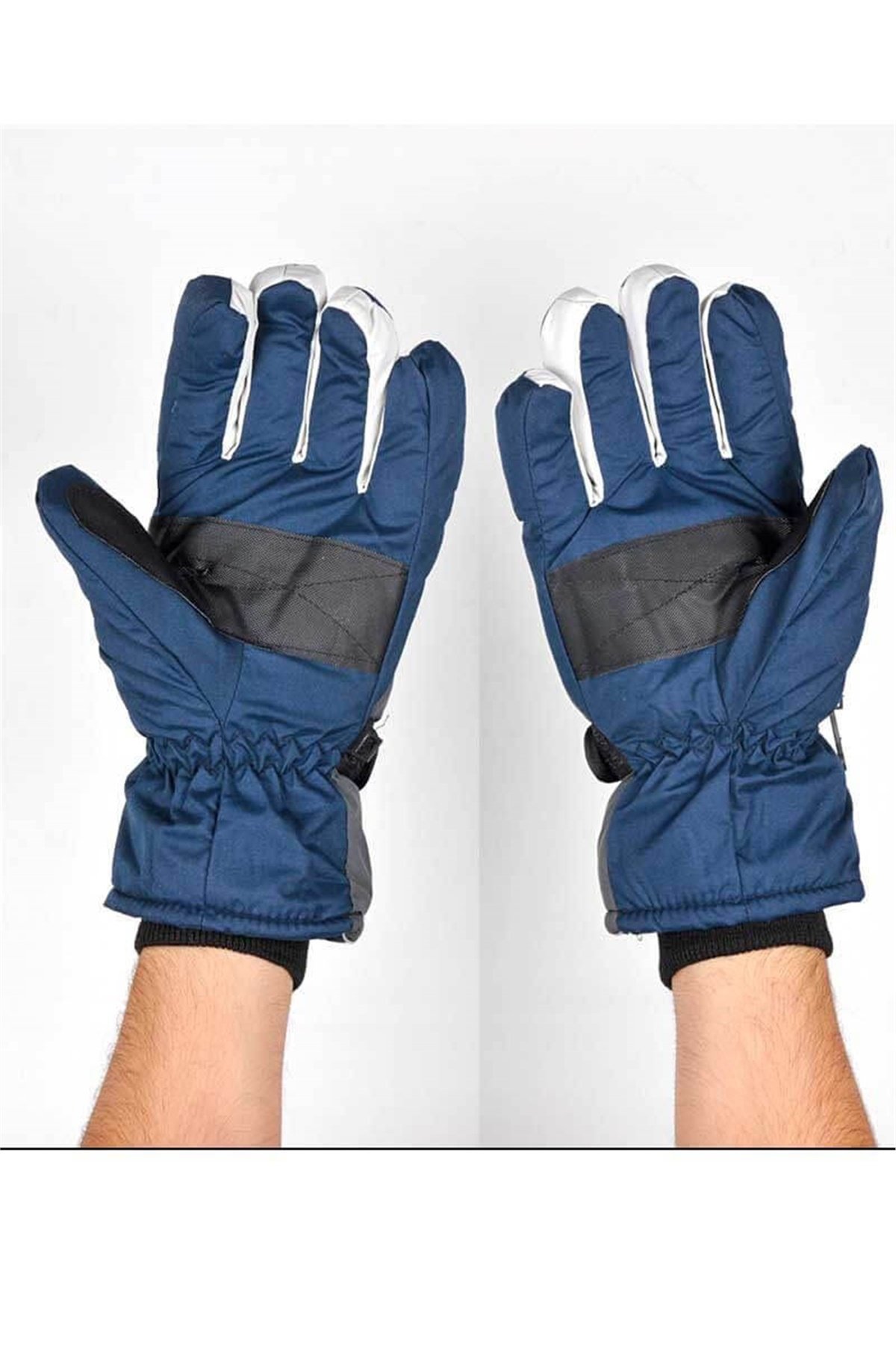 Kar Eldiveni, Suya Dayanıklı Kar Eldiveni Erkek KR-506 - Lacivert
