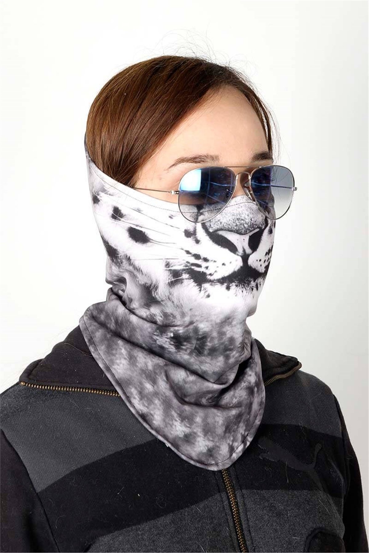 Kar Kaplanı Yıkanabilir Yüz Mskesi Snowsea 2068