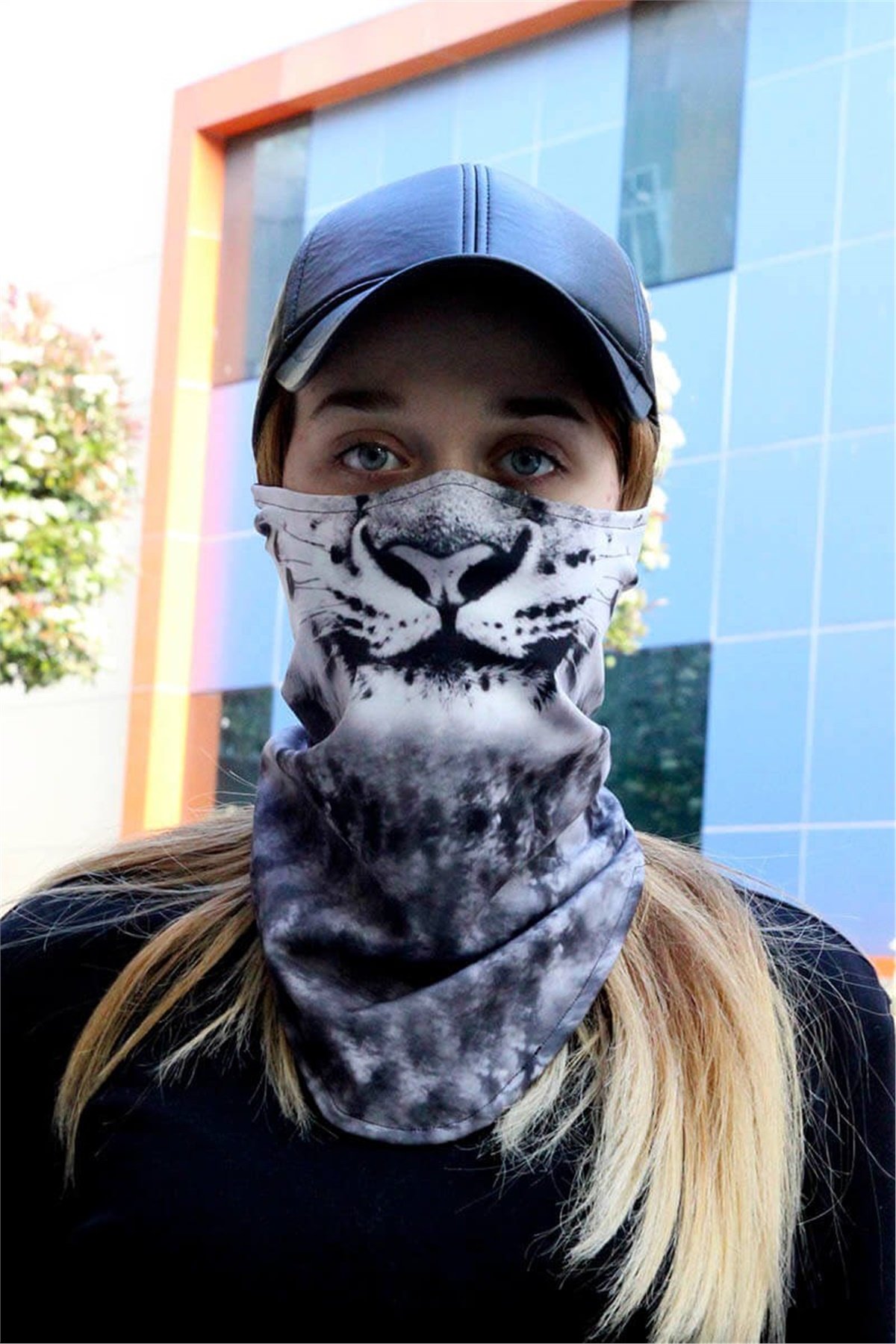 Kar Kaplanı Yıkanabilir Yüz Mskesi Snowsea 2068