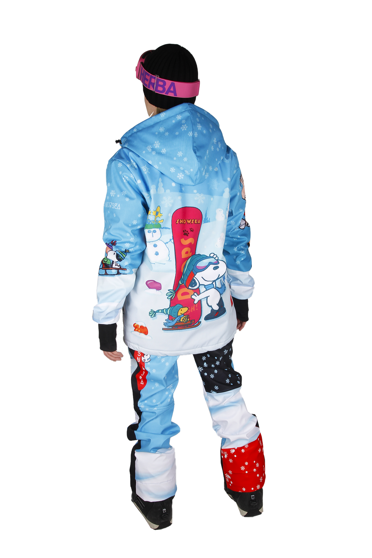 Karlar Üstünde Drops Snowboard Montu / Snowsea SS9031-1