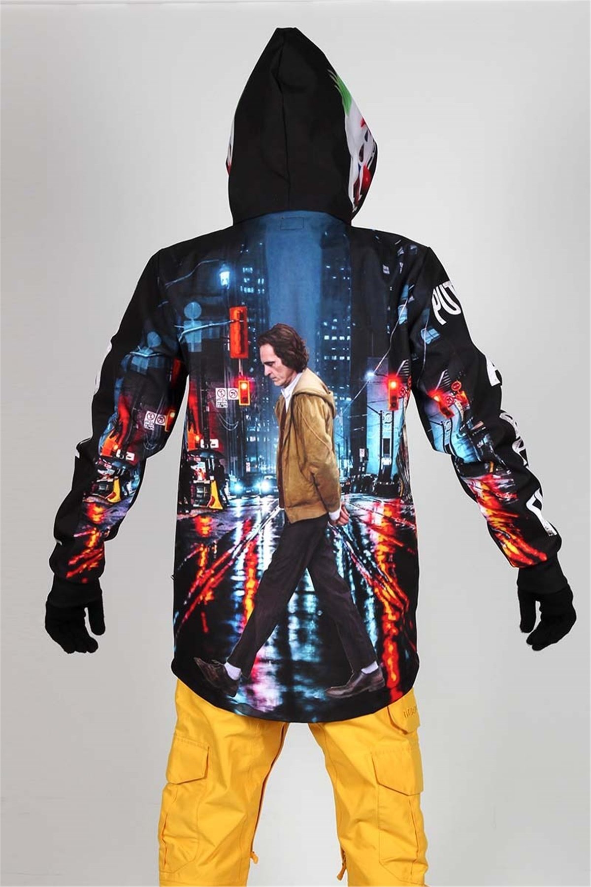 Kayak Mont Hoodie, Özel Tasarım Joker Snowboard Hoodie 