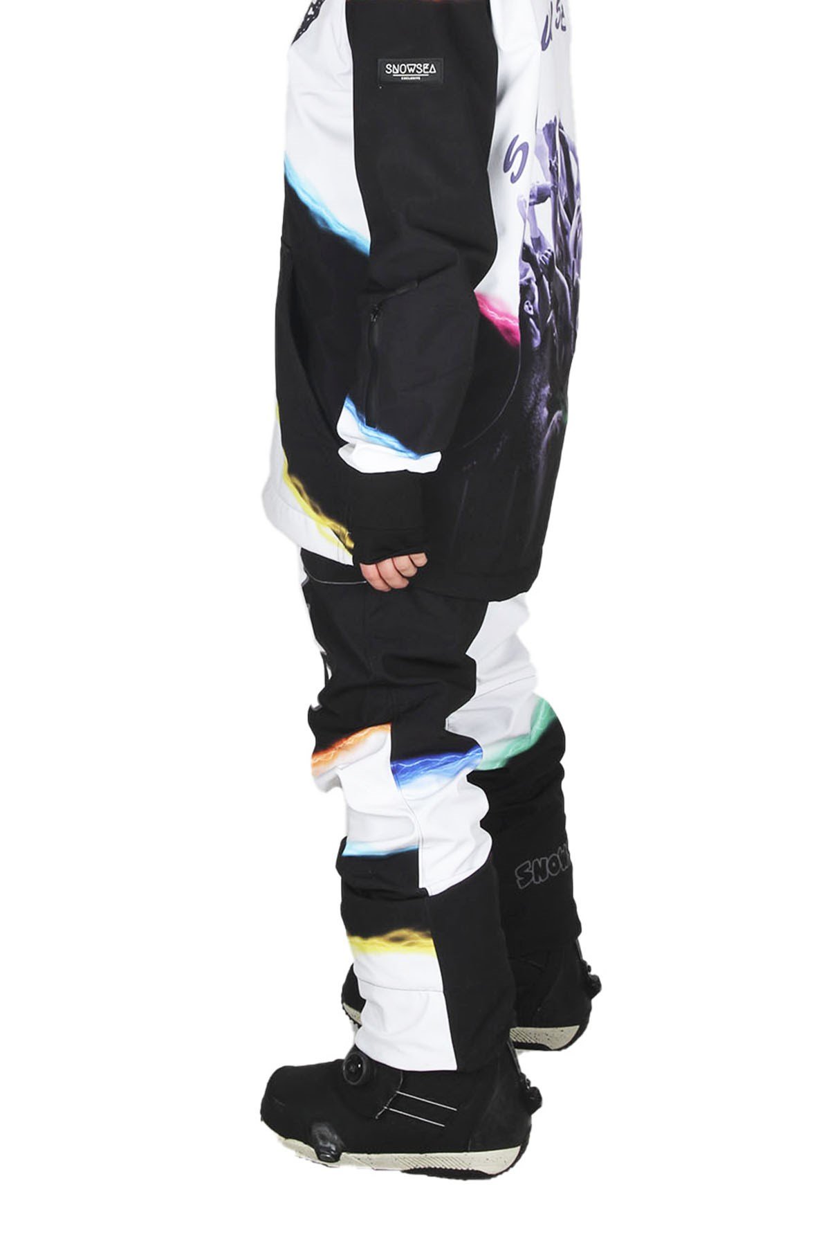 Kelebek Etkisi Tasarım Kayak ve Snowboard Tek Pantolonu