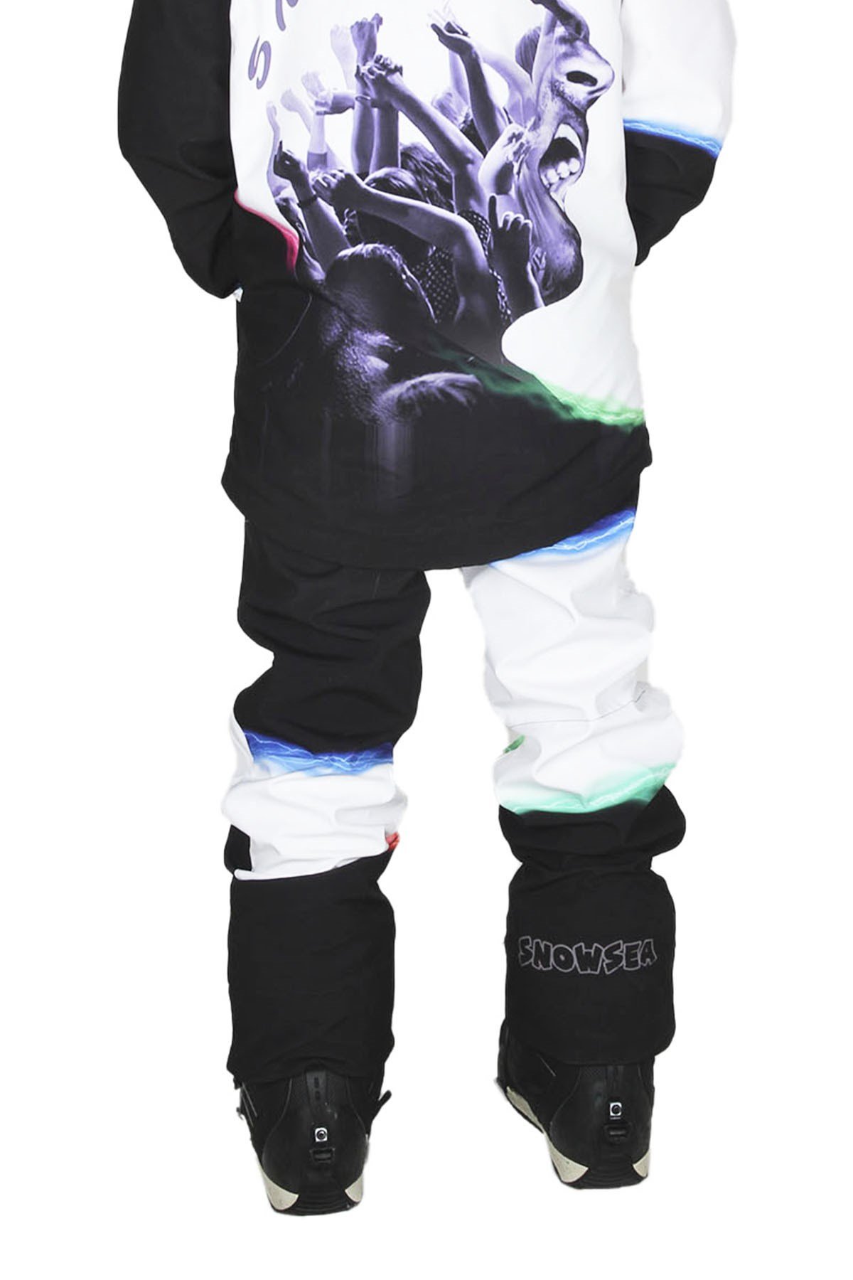 Kelebek Etkisi Tasarım Kayak ve Snowboard Tek Pantolonu