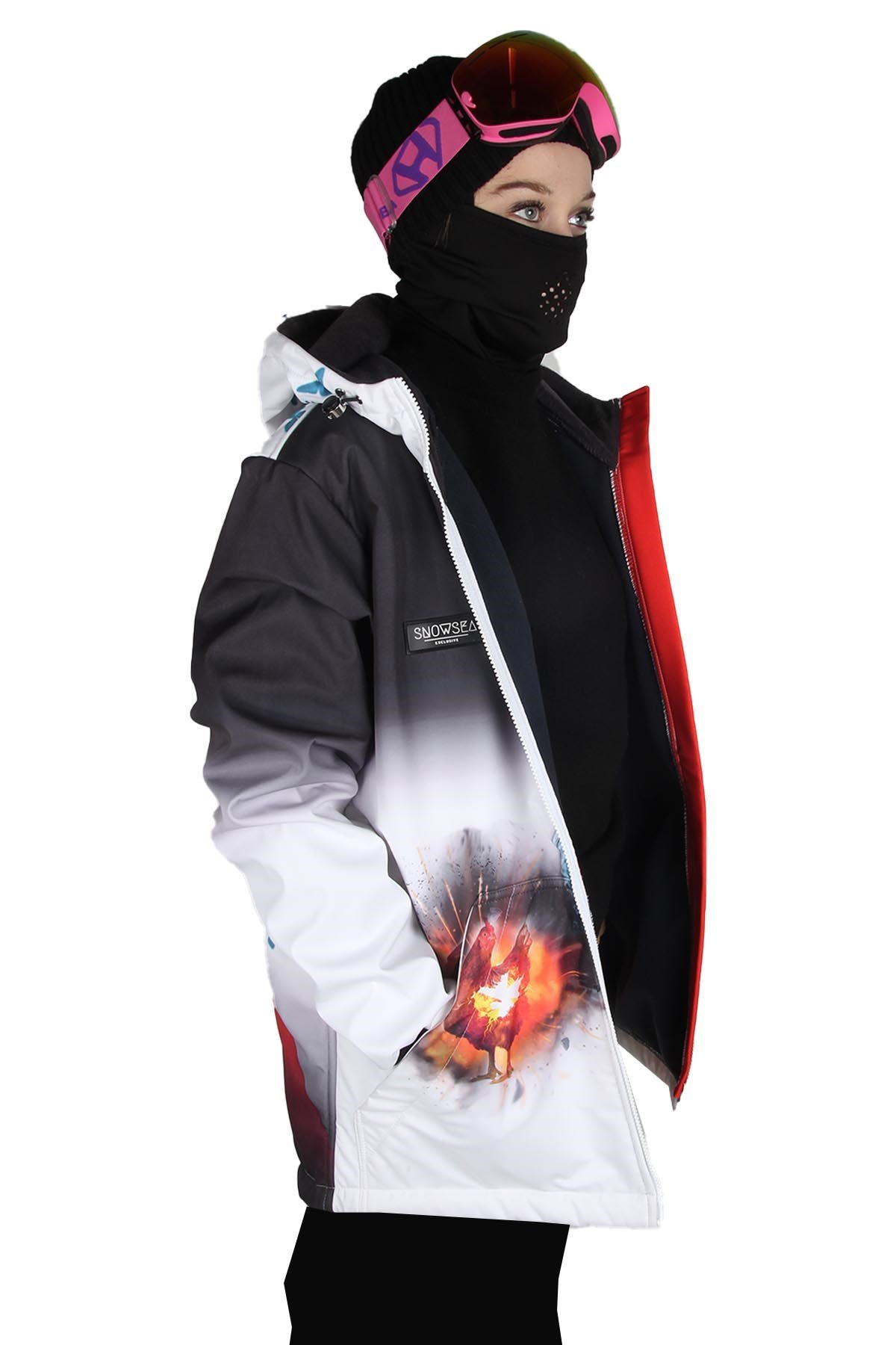 Kelebekler Kayak ve Snowboard Montu / Snowsea SS7909 Kar Montu