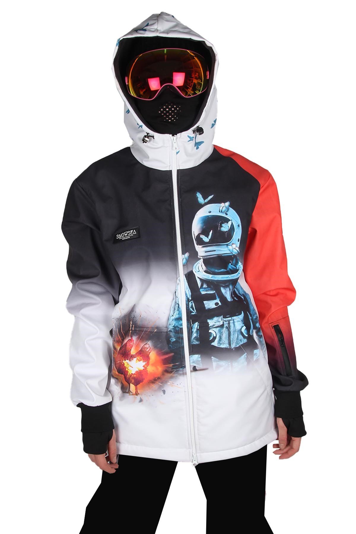 Kelebekler Kayak ve Snowboard Montu / Snowsea SS7909 Kar Montu