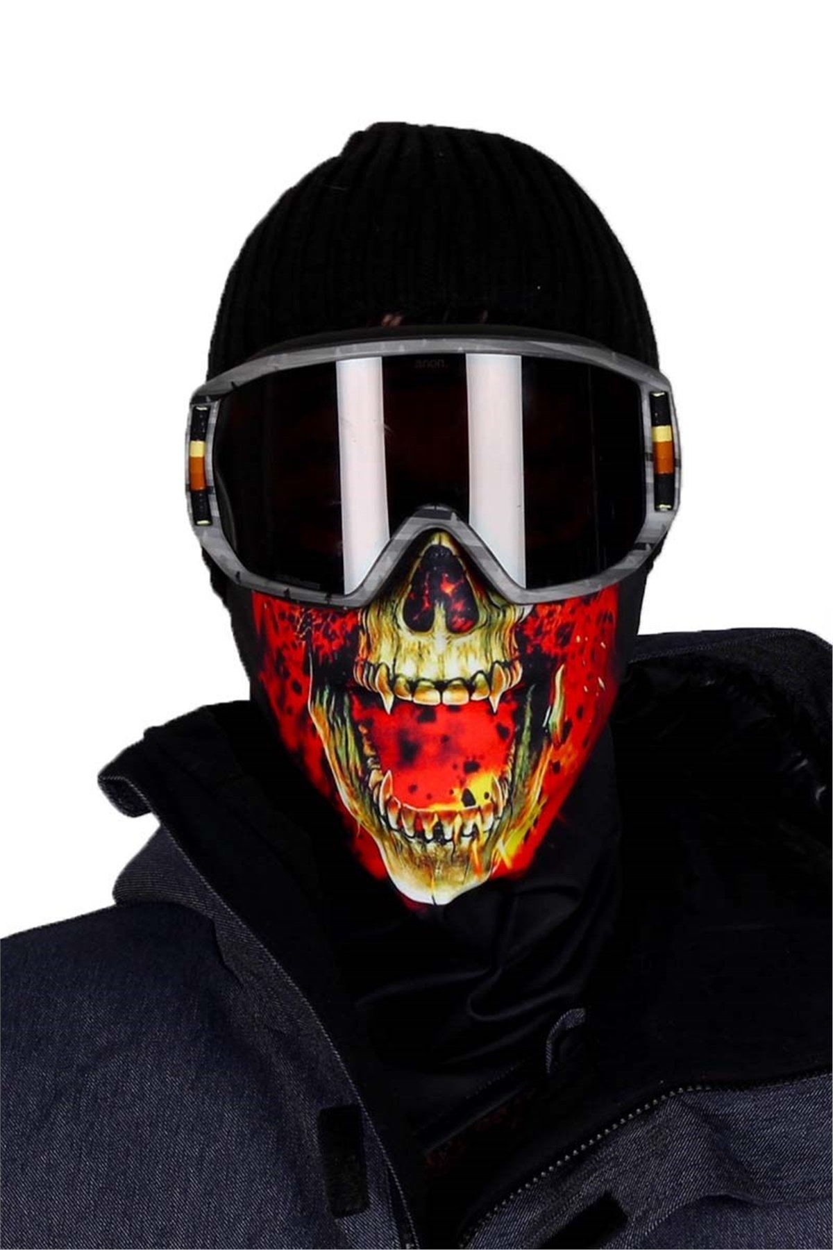 Kırmızı Kurukafa Kayak Maskesi 2029