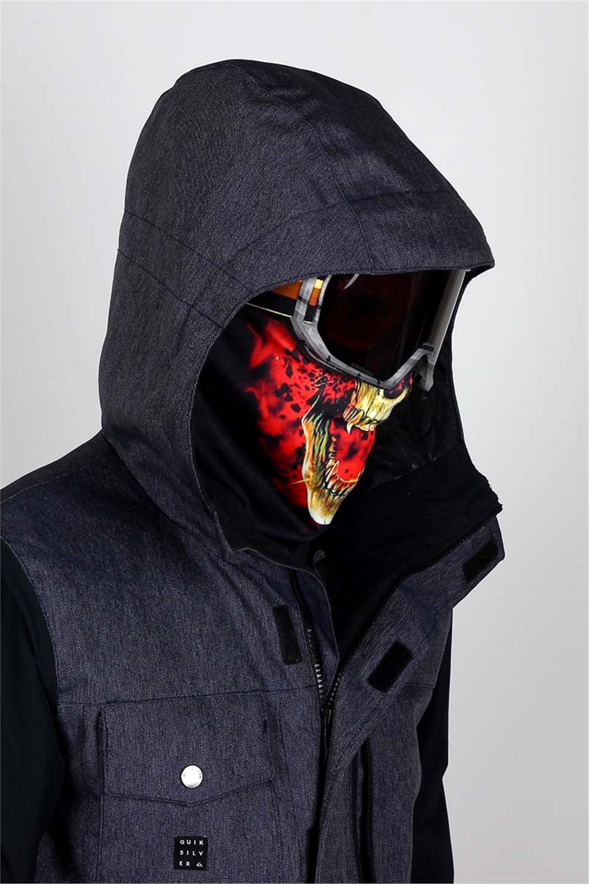 Kırmızı Kurukafa Kayak Maskesi 2029