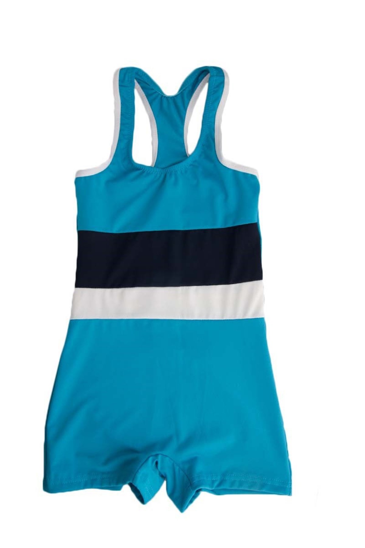 Kız Çocuğu Havuz Yüzücü Mayo ARG-260 Turkuaz