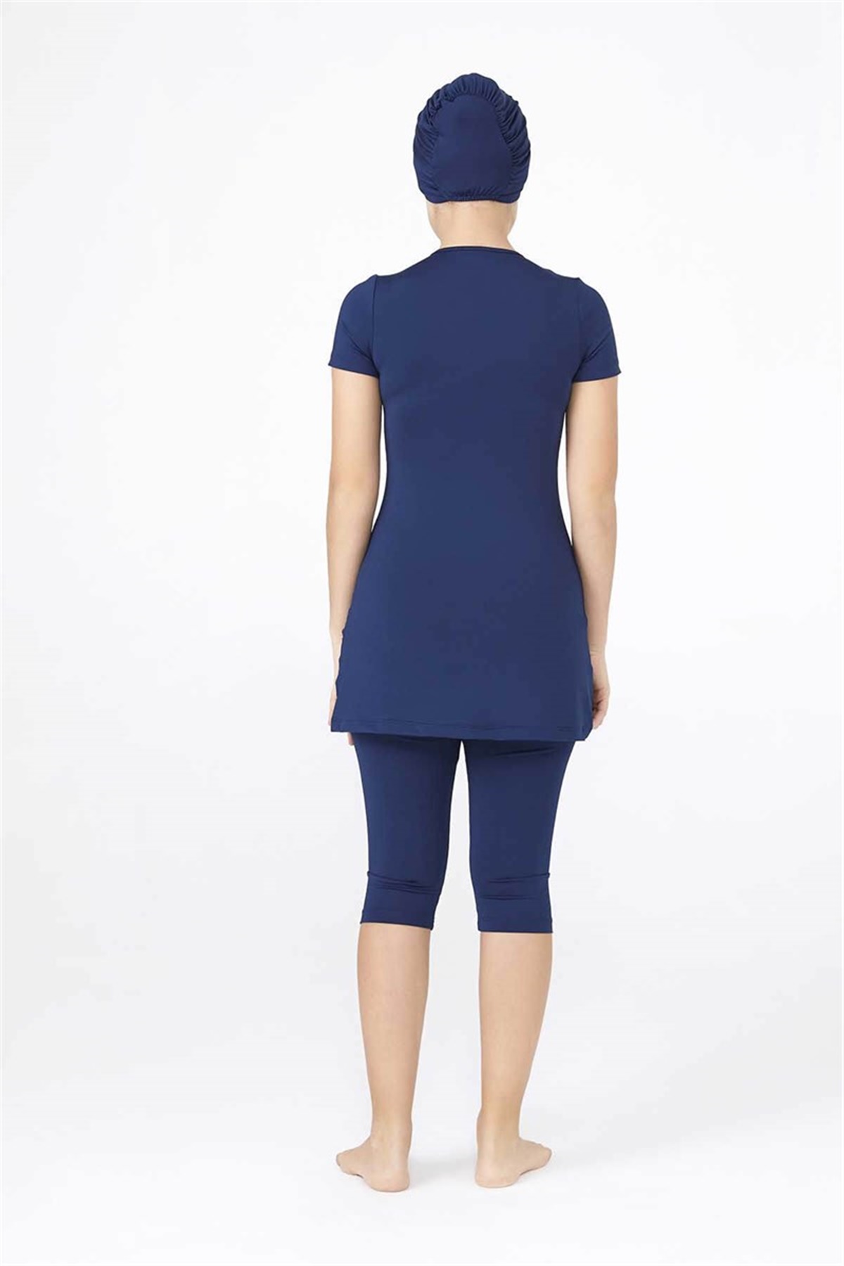 Kız Çocuk Kısa Kollu Kapalı Mayo T0461