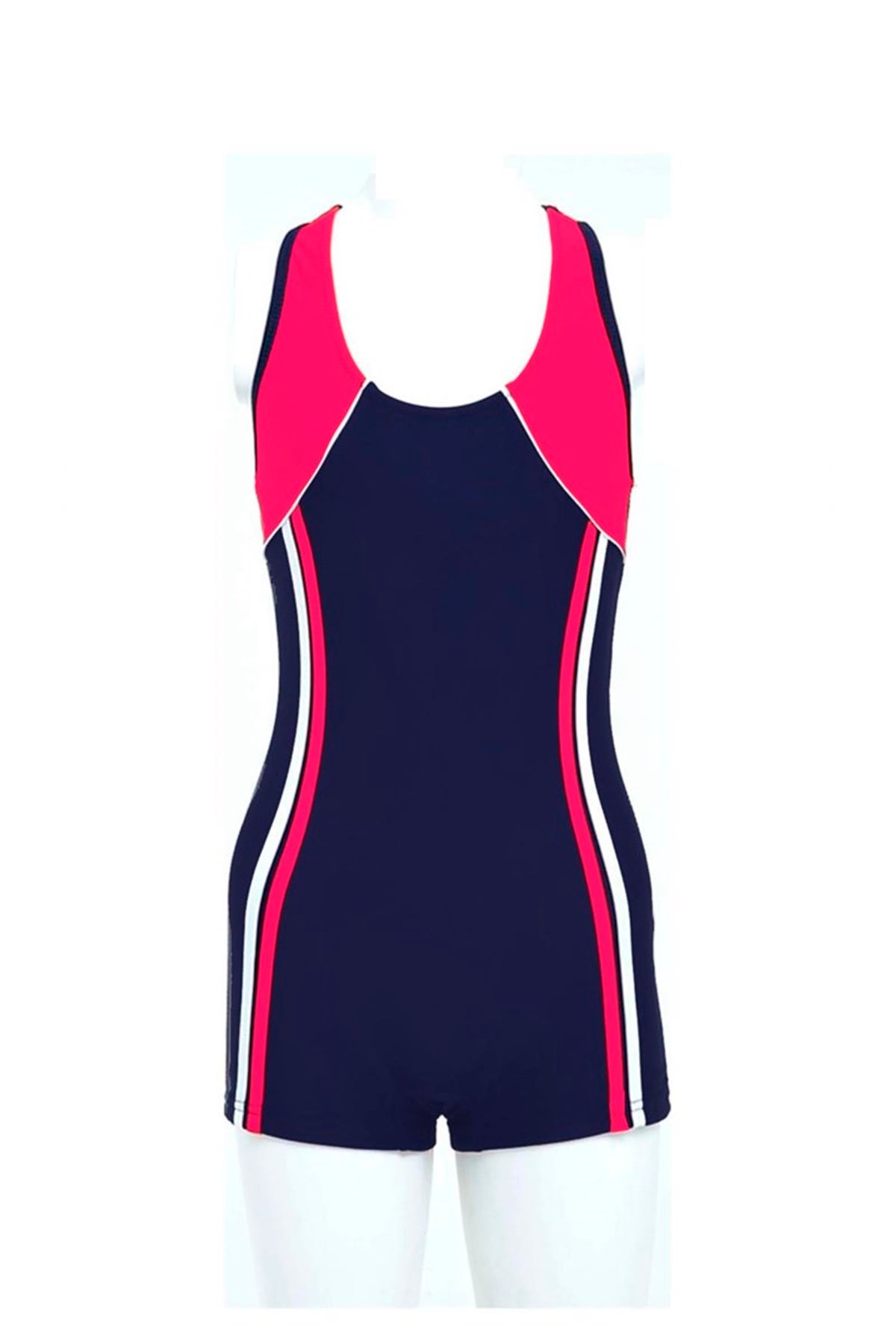 Kız Çocuk Yüzücü Mayo, Lacivert Çocuk Mayosu 23011 