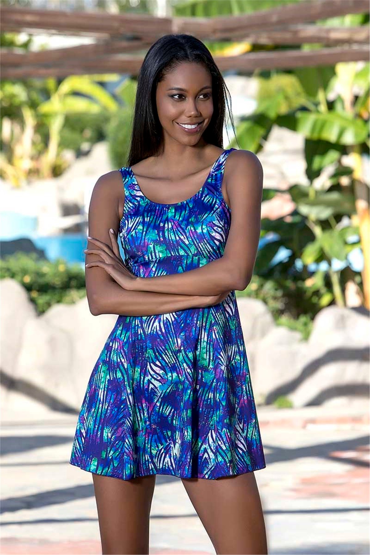 Klier Elbise Mayo A115 - Koyu Lacivert