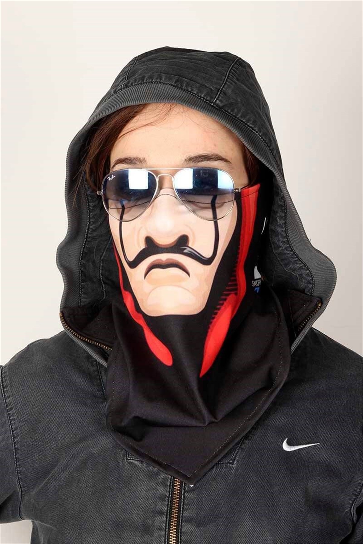 La Casa De Papel Bayan Yüz Maskesi / Snowboard & Kayak Maskesi