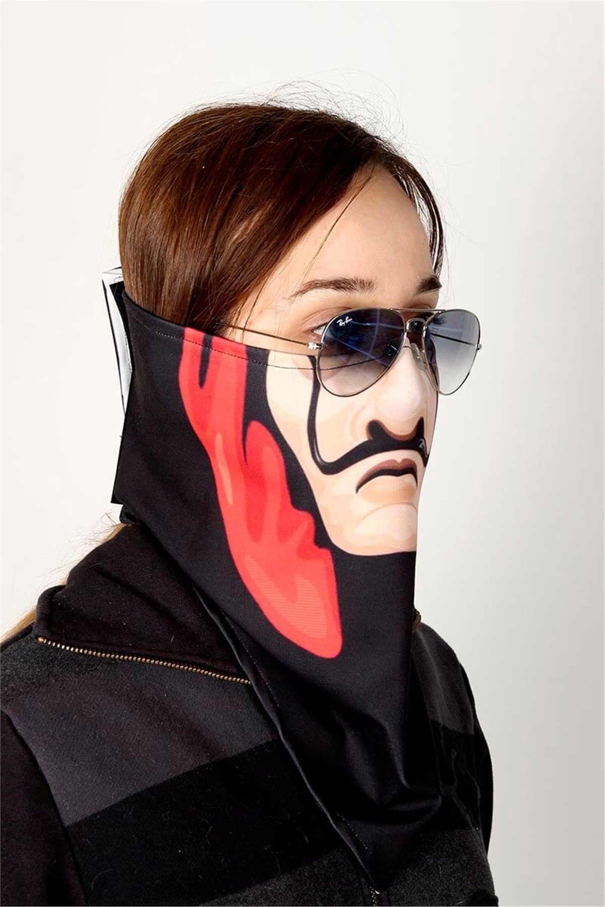 La Casa De Papel Bayan Yüz Maskesi / Snowboard & Kayak Maskesi