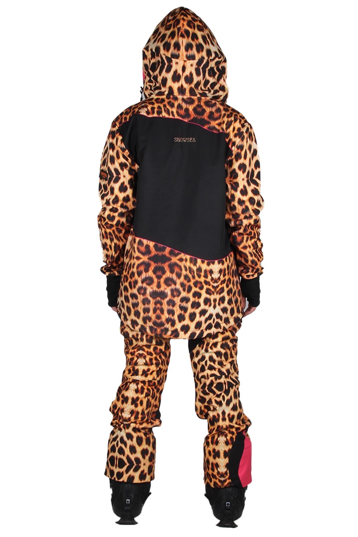 Leopar Desenli Kayak Montu, Snowsea SS7880 Snowboard Montu