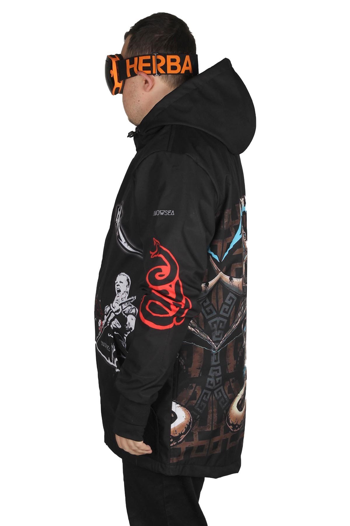 Metallica Büyük Beden Snowboard Montu - Snowsea SS7879