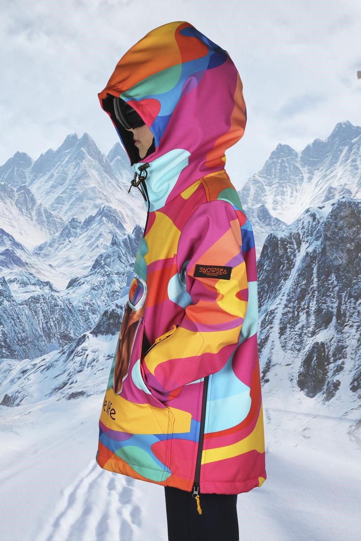 My Little Life Kız Çocuk Kayak Snowboard ve Kar Montu / Snowsea SS7752