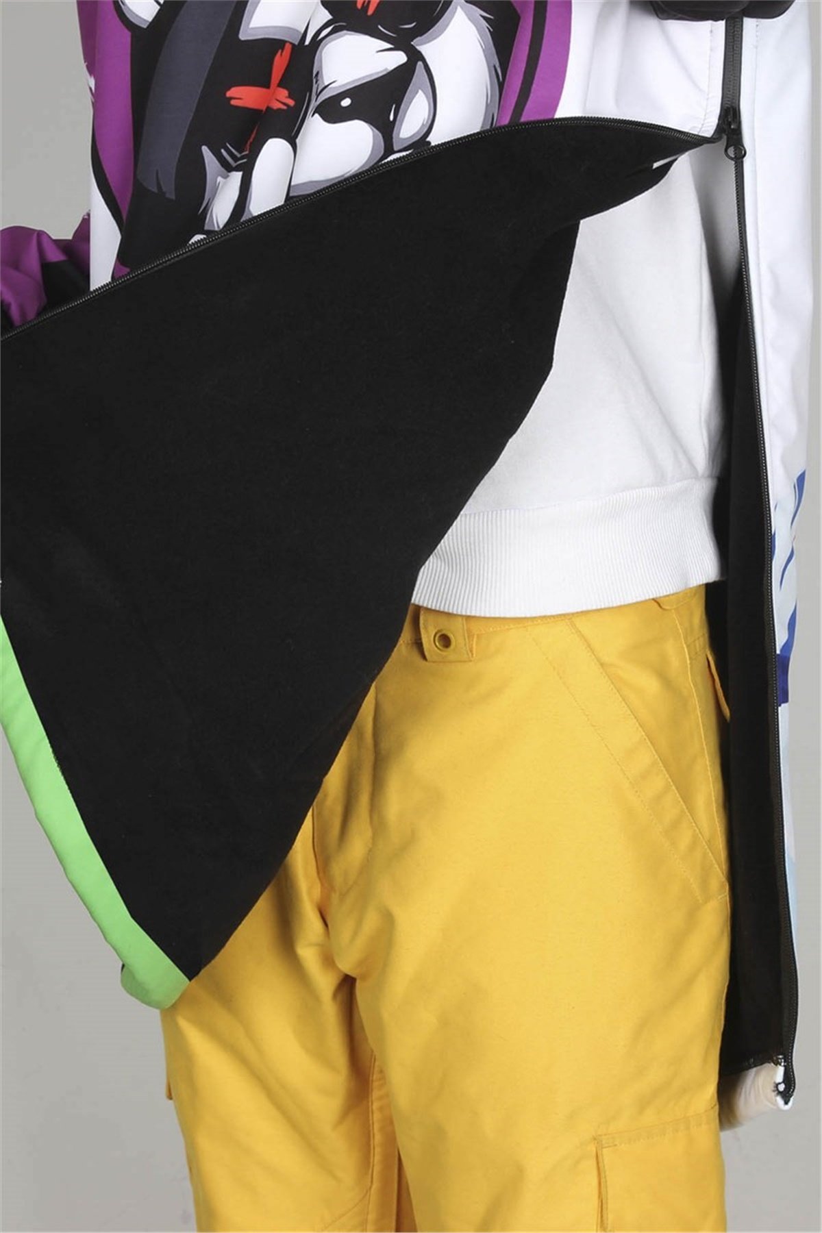 My World May Rules Snowsea Panda Snowboard ve Kayak Montu / Snowsea SS7640