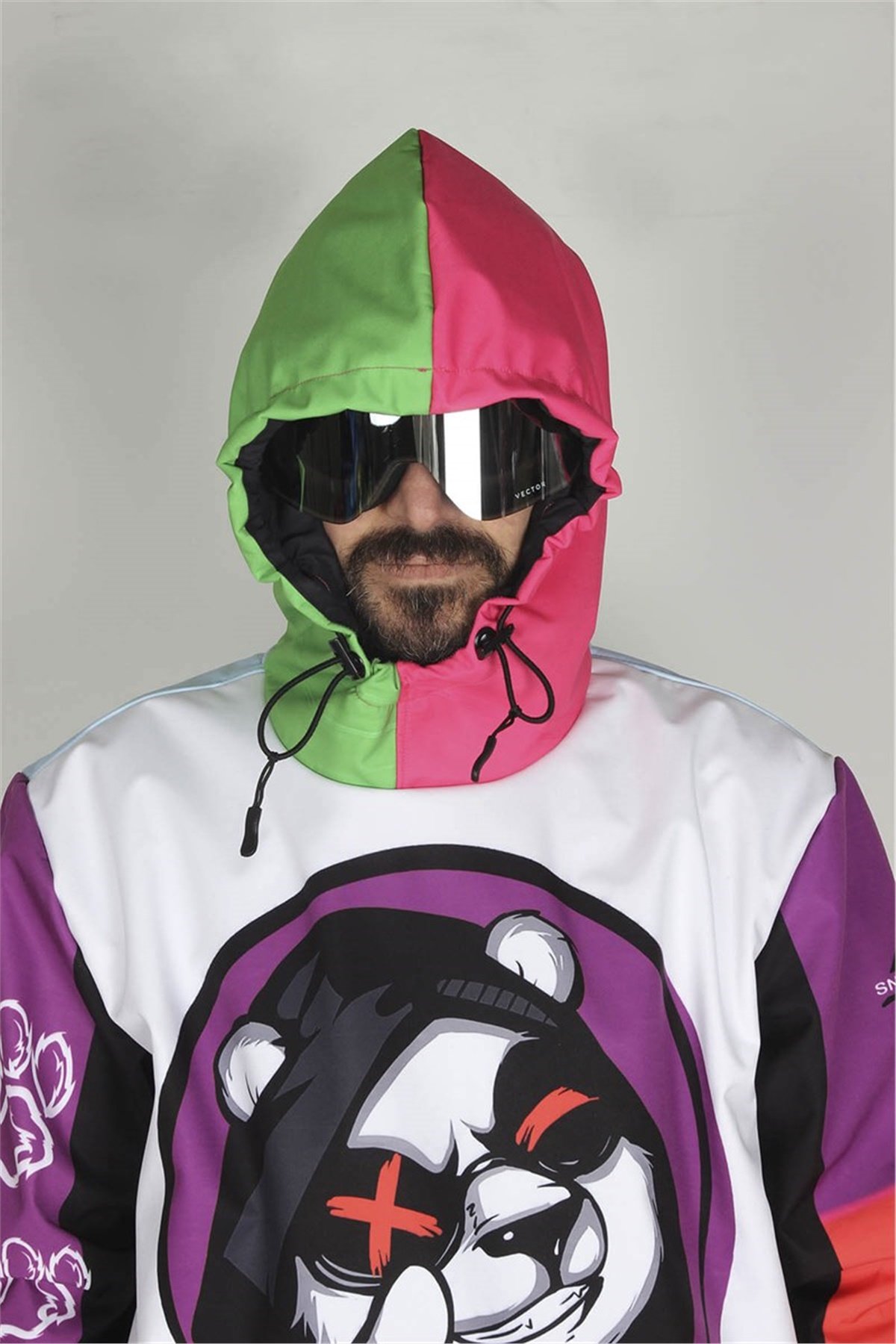 My World My Rules Snowsea Panda Snowboard ve Kayak Montu / Unisex Snowsea SS7640