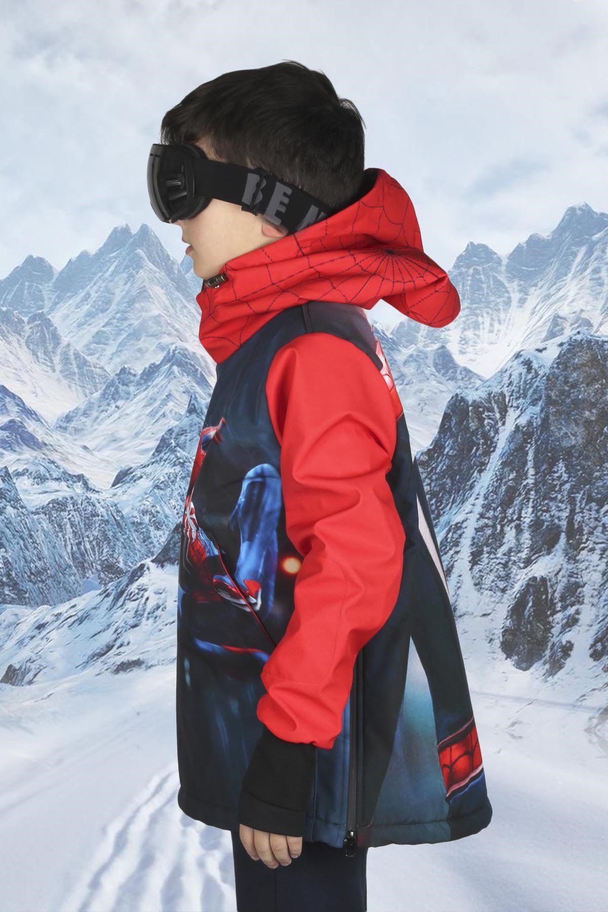 Örümcek Snowboarding Erkek Çocuk Snowboard Kar Montu Snowsea SS7759