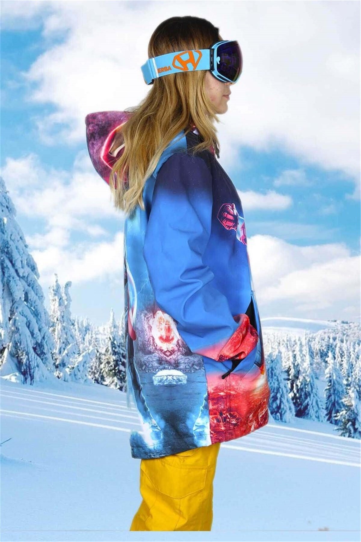 Özel Tasarım 10K Unisex Kayak montu, Snowboard Montu / Snowsea SS5589