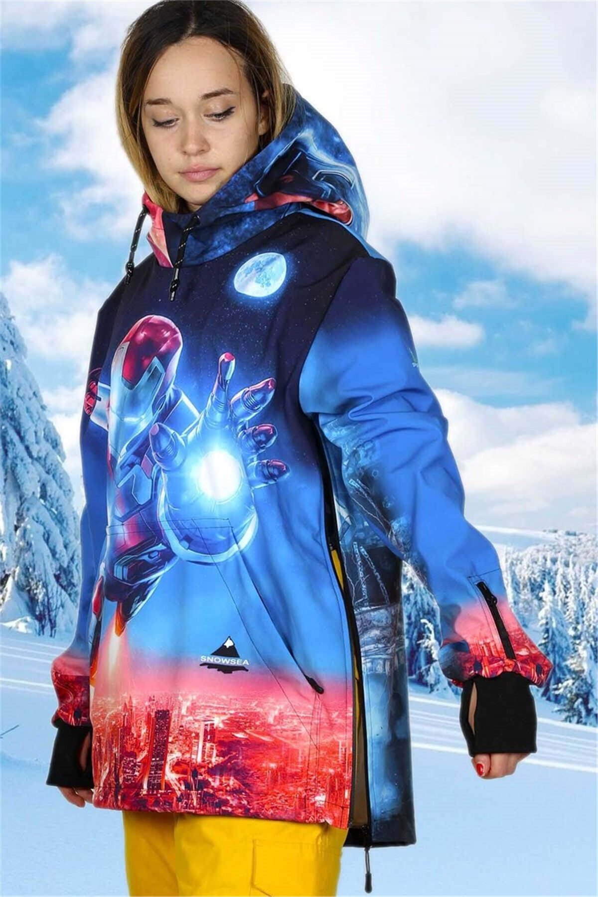 Özel Tasarım 10K Unisex Kayak montu, Snowboard Montu / Snowsea SS5589