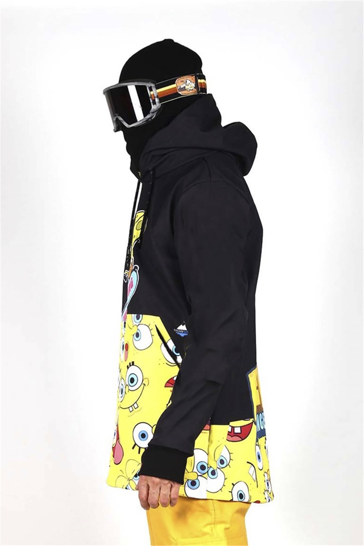 Özel Tasarım Bayan Snowboard Montu Sungerbob