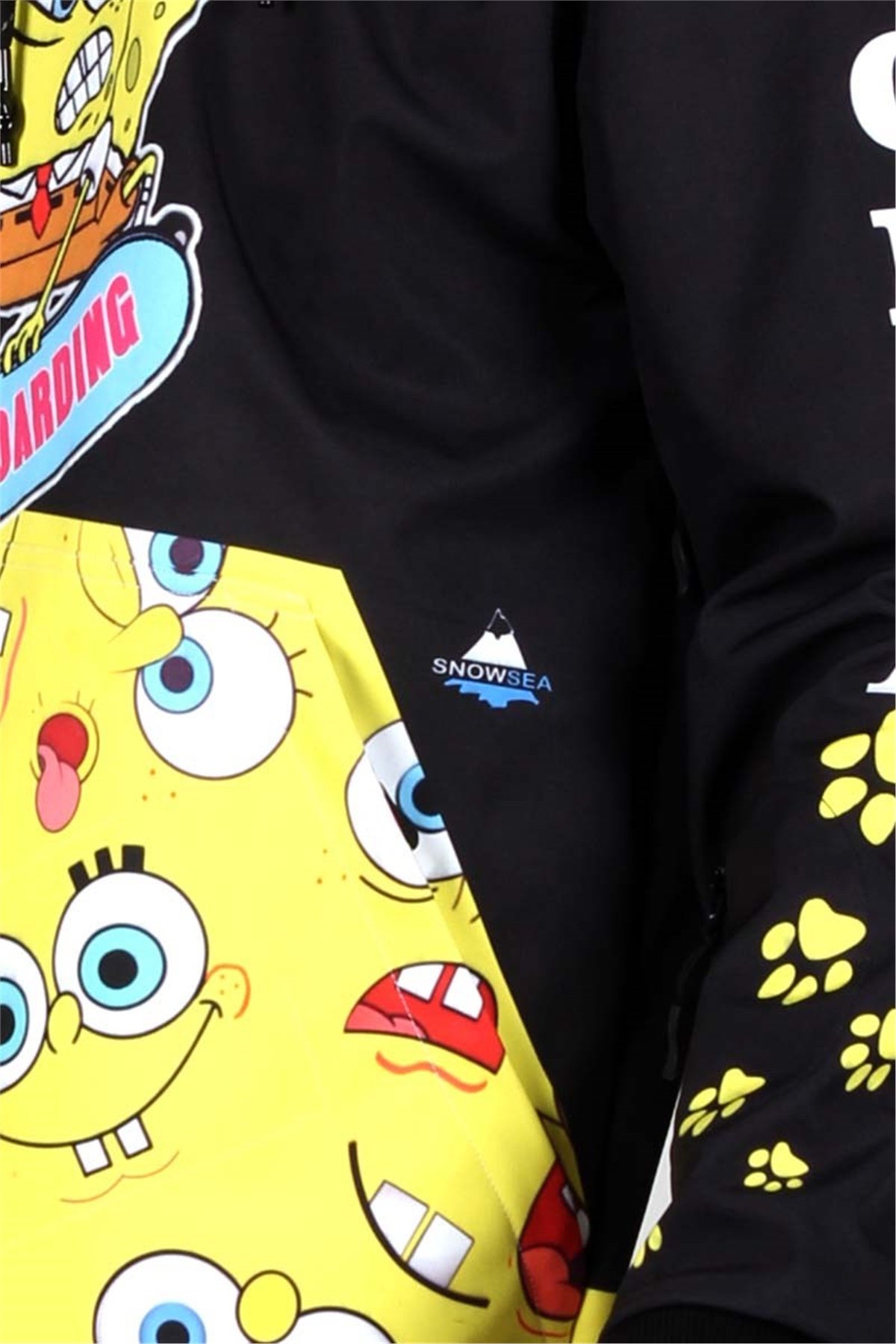 Özel Tasarım Bayan Snowboard Montu Sungerbob