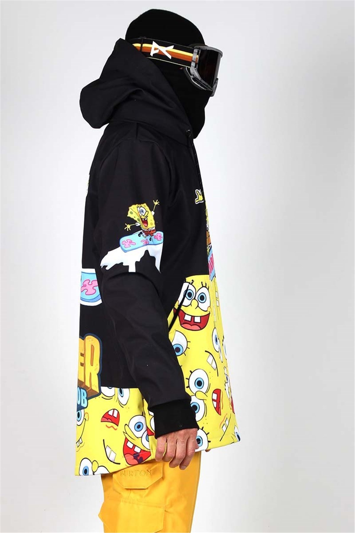 Özel Tasarım Bayan Snowboard Montu Sungerbob