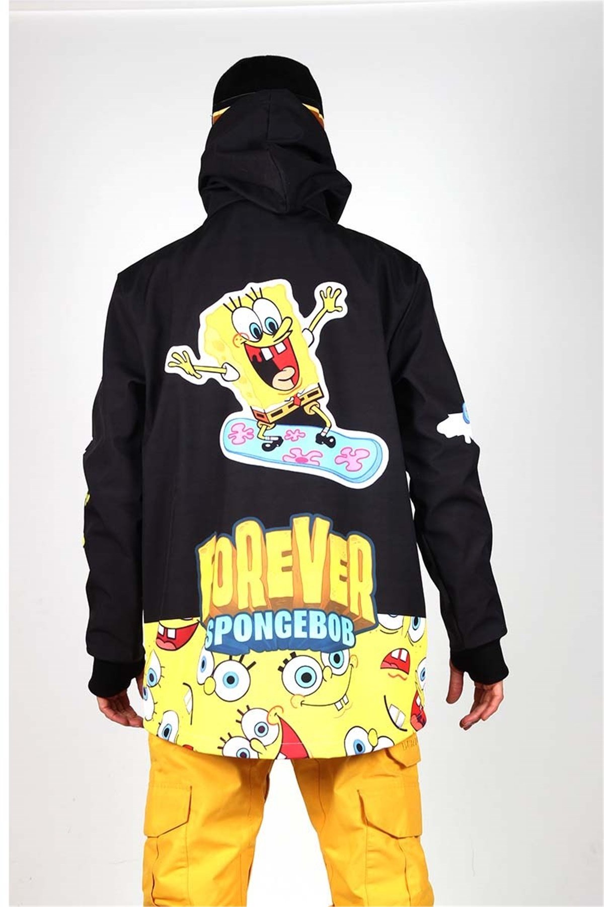 Özel Tasarım Bayan Snowboard Montu Sungerbob