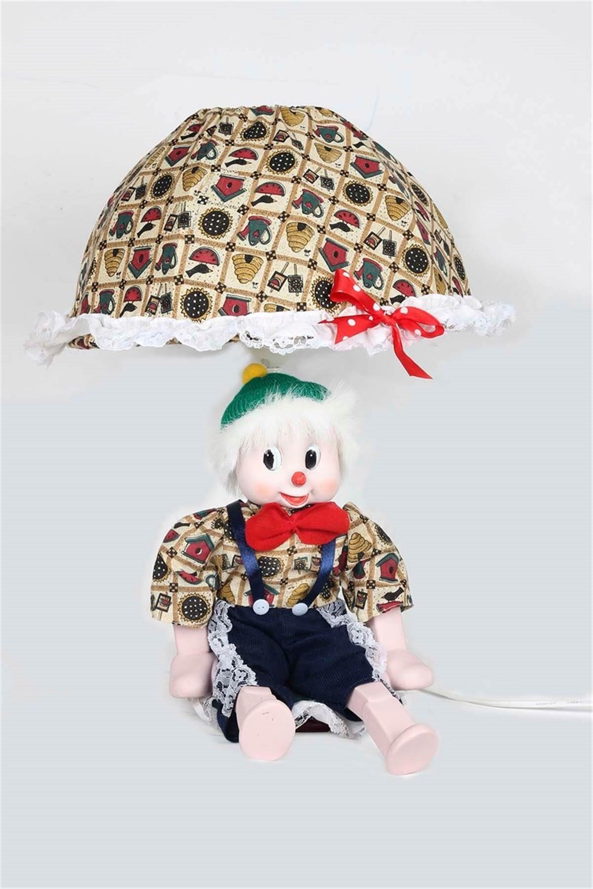 Kukla Abajur SA7777, Çocuk ve Genç Odası İçin, Salon İçin Abajur