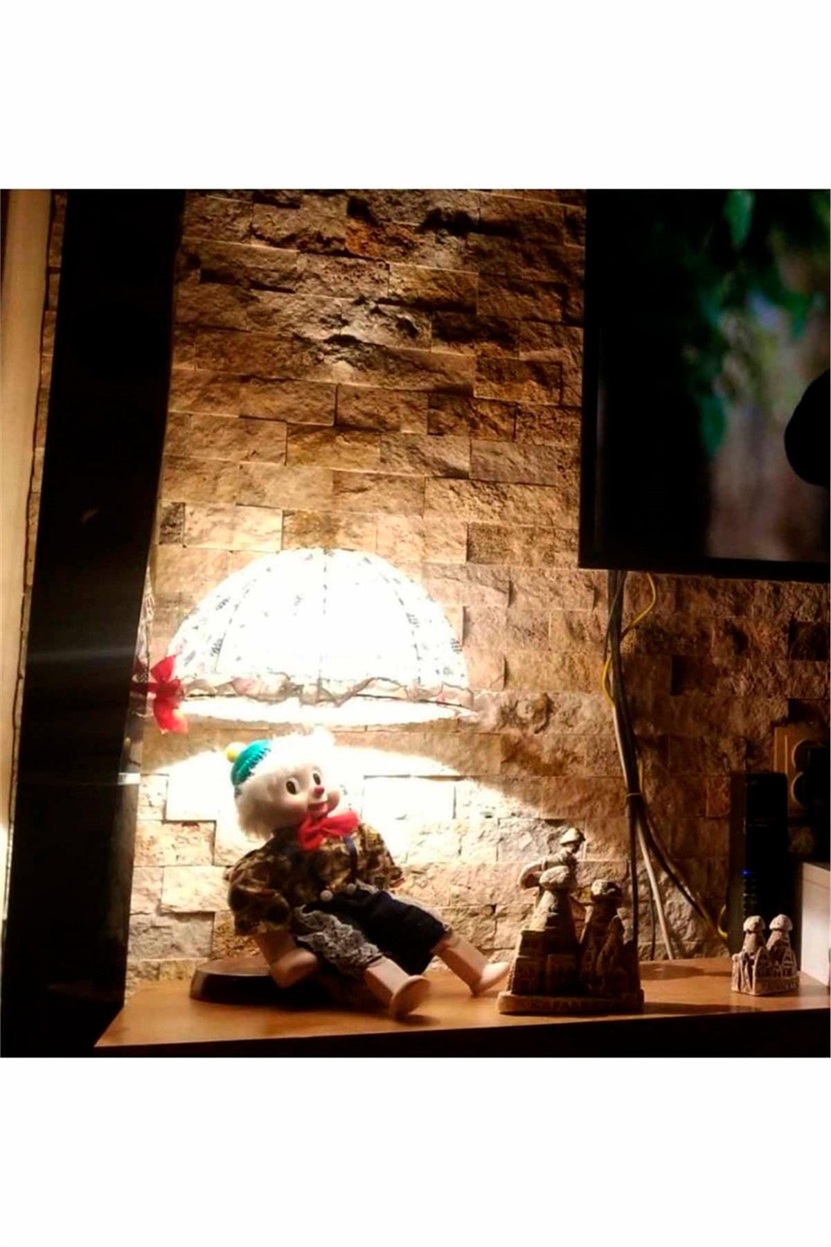 Kukla Abajur SA7777, Çocuk ve Genç Odası İçin, Salon İçin Abajur