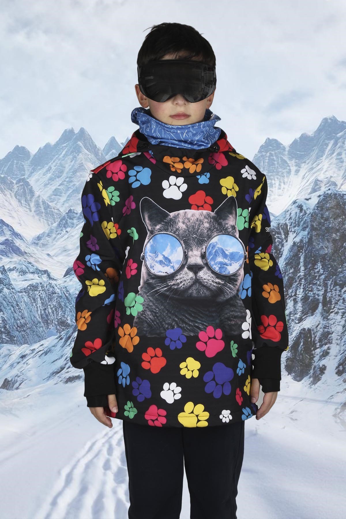 Pati Erkek Çocuk Snowboarding Erkek Çocuk Snowboard Kar Montu Snowsea SS7760