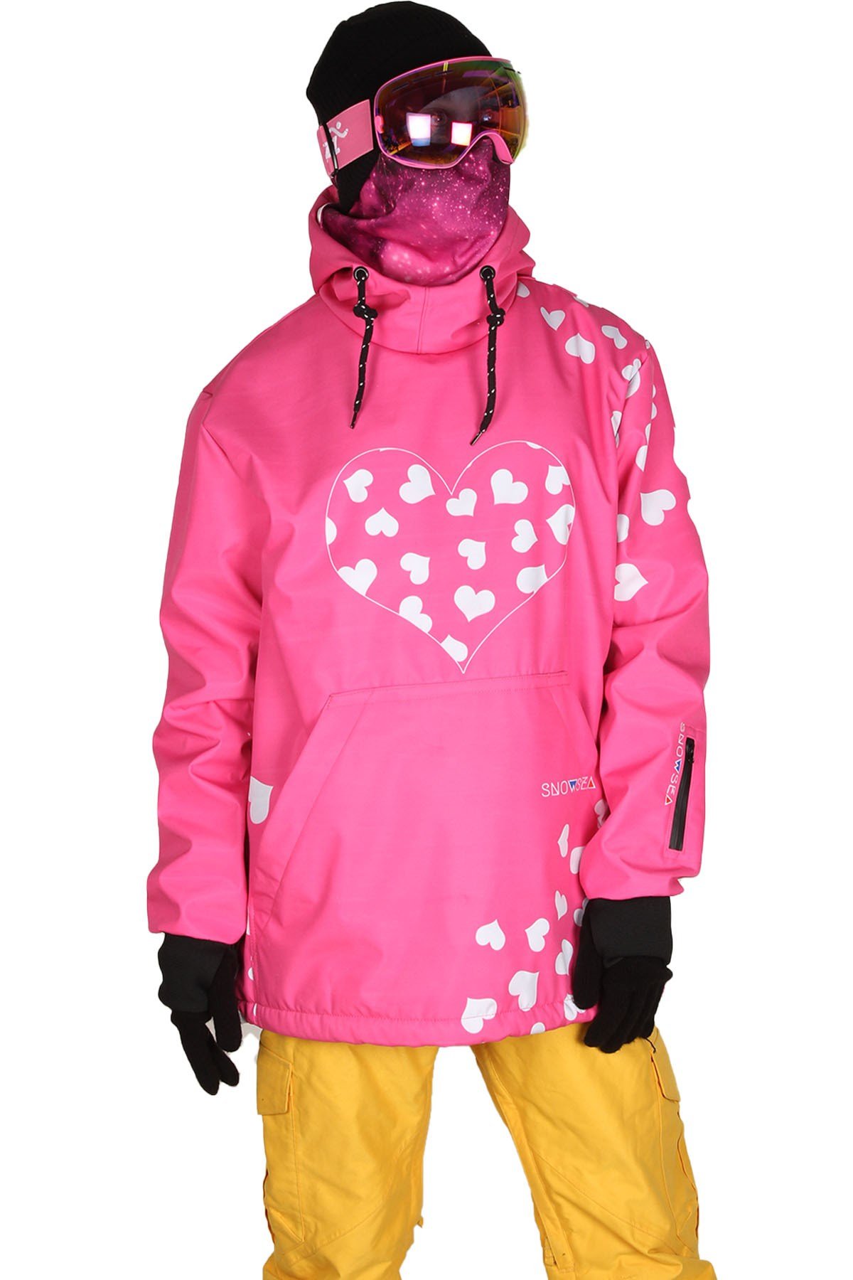 Pink Heart Kadın Snowboard Montu / Snowsea SS7816