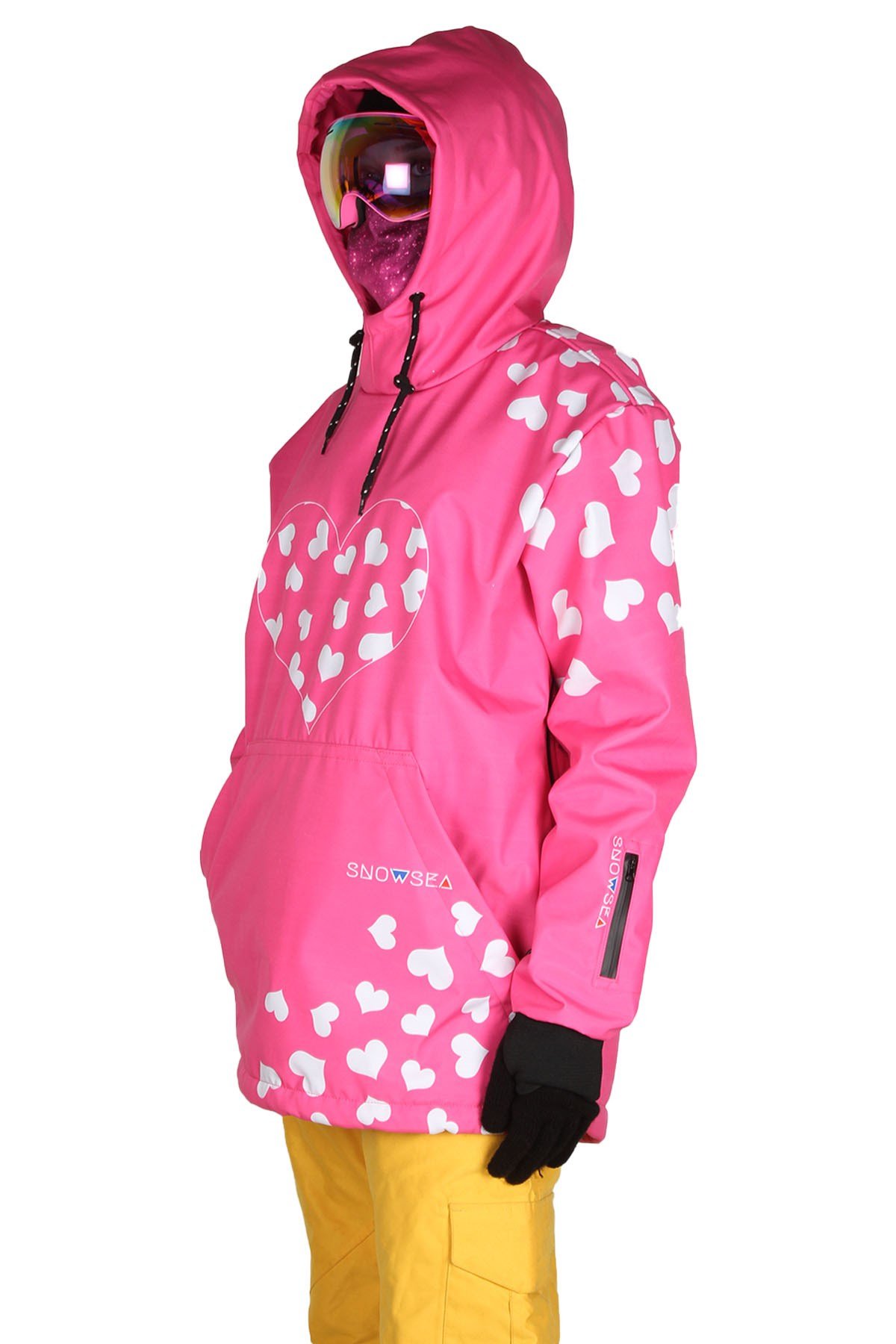 Pink Heart Kadın Snowboard Montu / Snowsea SS7816