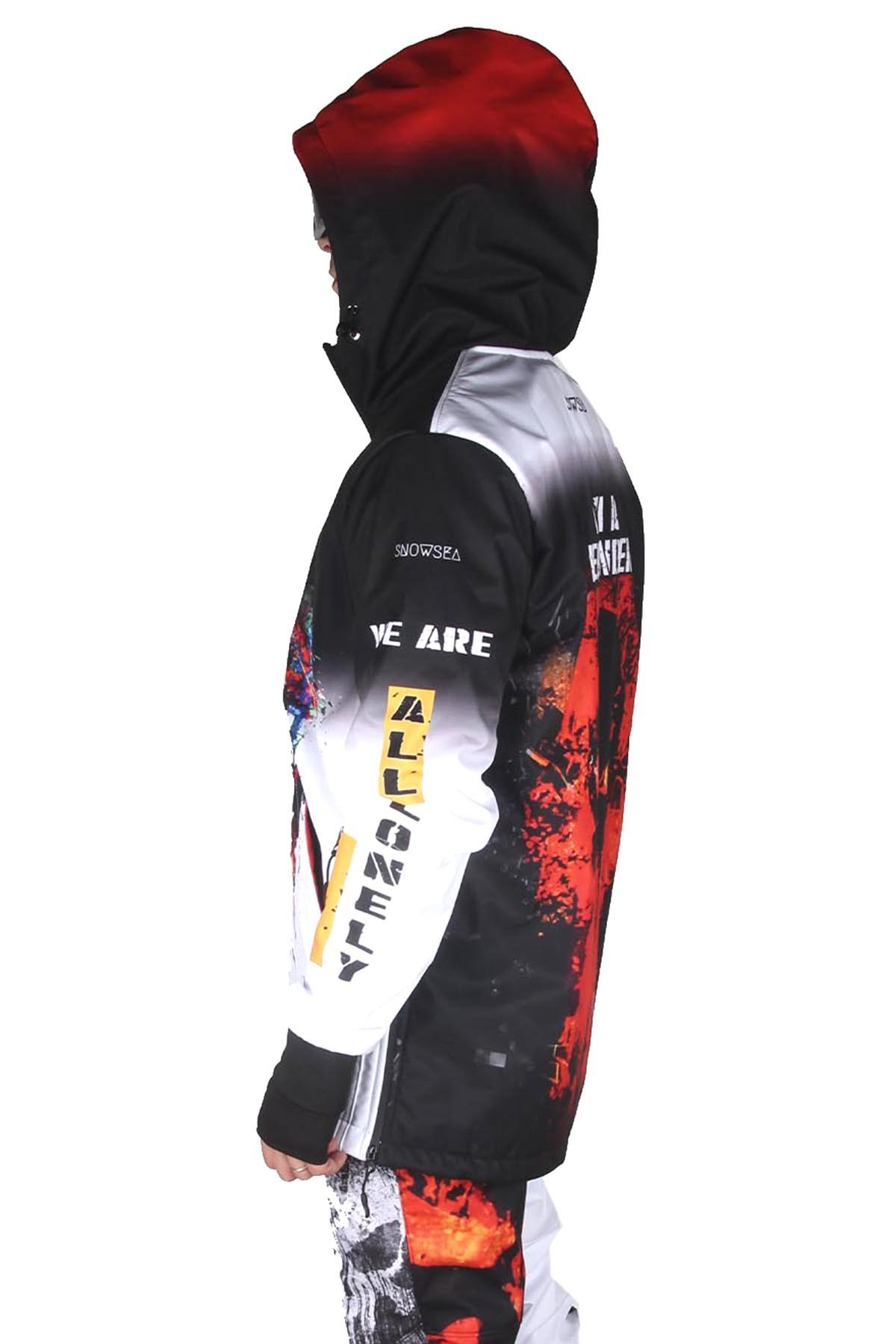 Punisher Snowboard Montu, Snowsea SS7945, Erkek Kayak Montu