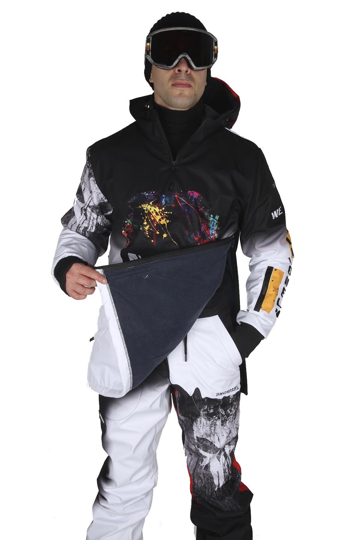 Punisher Snowboard Montu, Snowsea SS7945, Erkek Kayak Montu