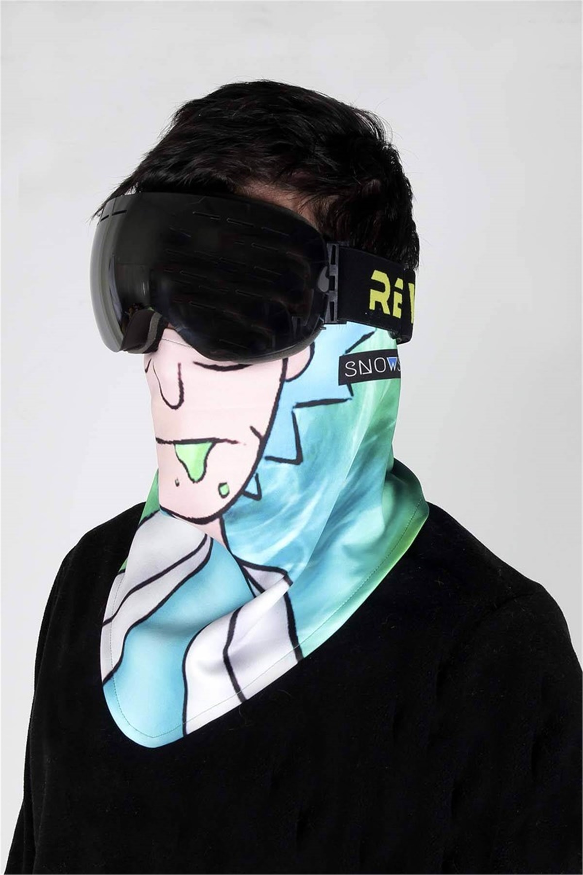 Rick and Morty Kayak ve Snowboard Maskesi 