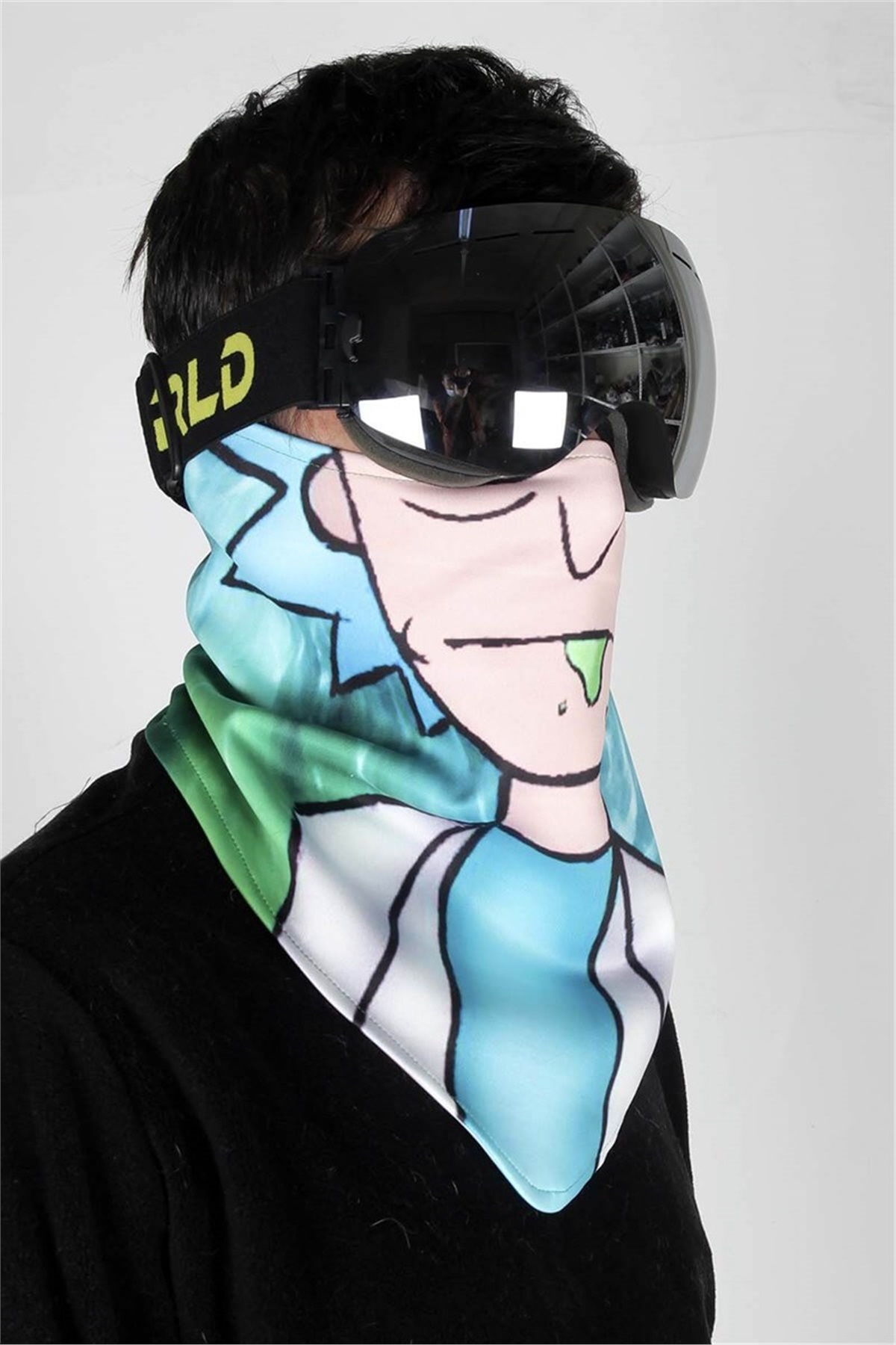 Rick and Morty Kayak ve Snowboard Maskesi 