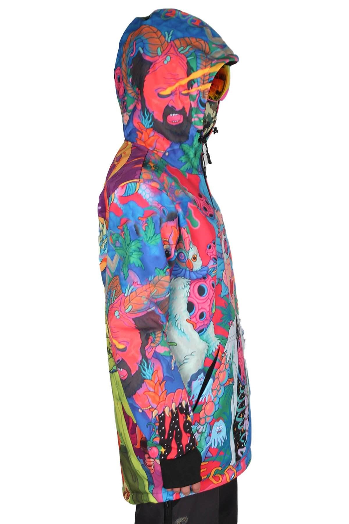 Rick And Morty Snowboard Montu, Snowsea SS7917, Bayan Kayak ve Kar Montu