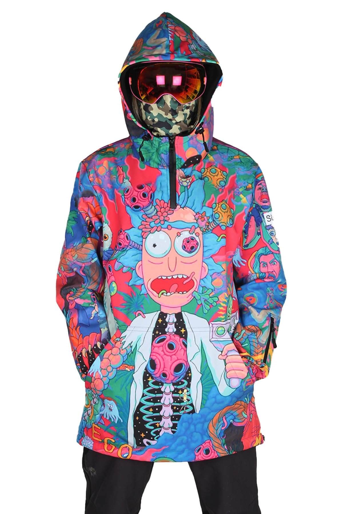 Rick And Morty Snowboard Montu, Snowsea SS7917, Bayan Kayak ve Kar Montu