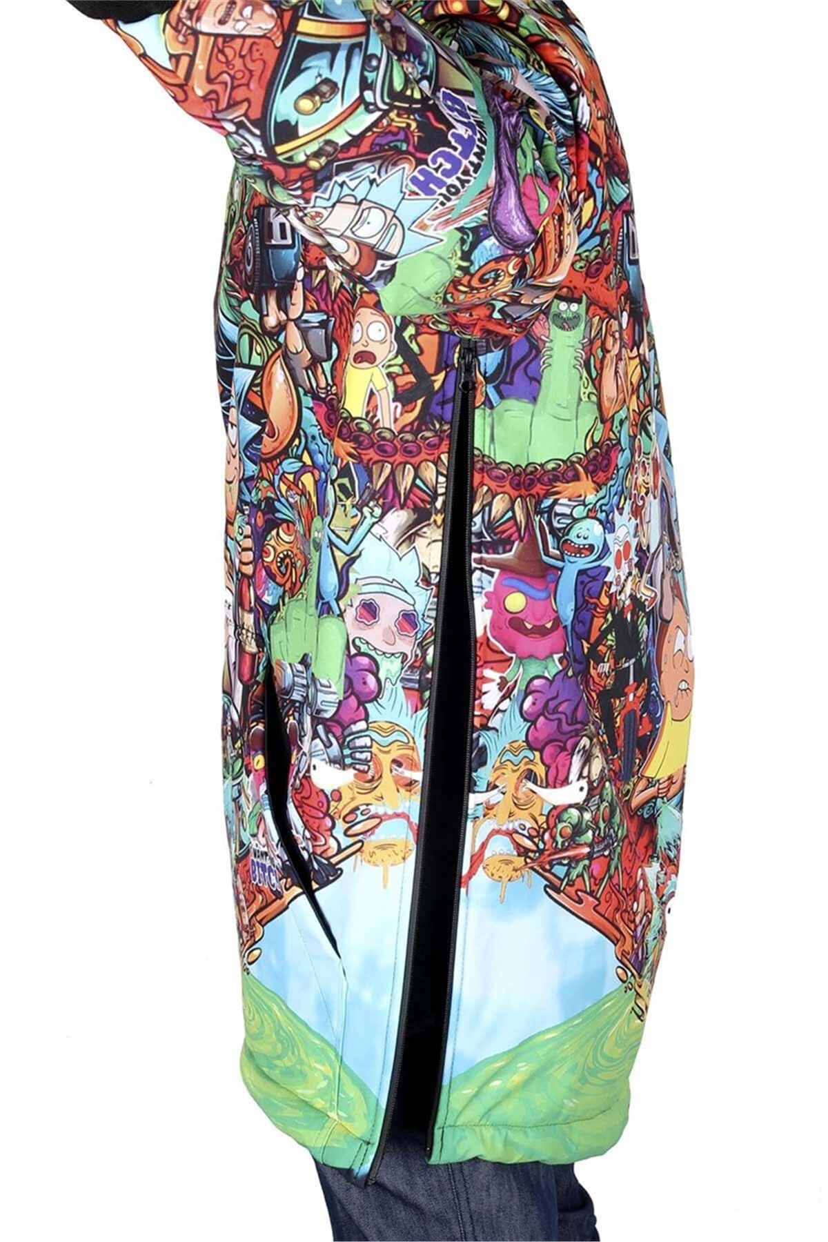 Rick and Morty Snowboard ve Kayak Montu