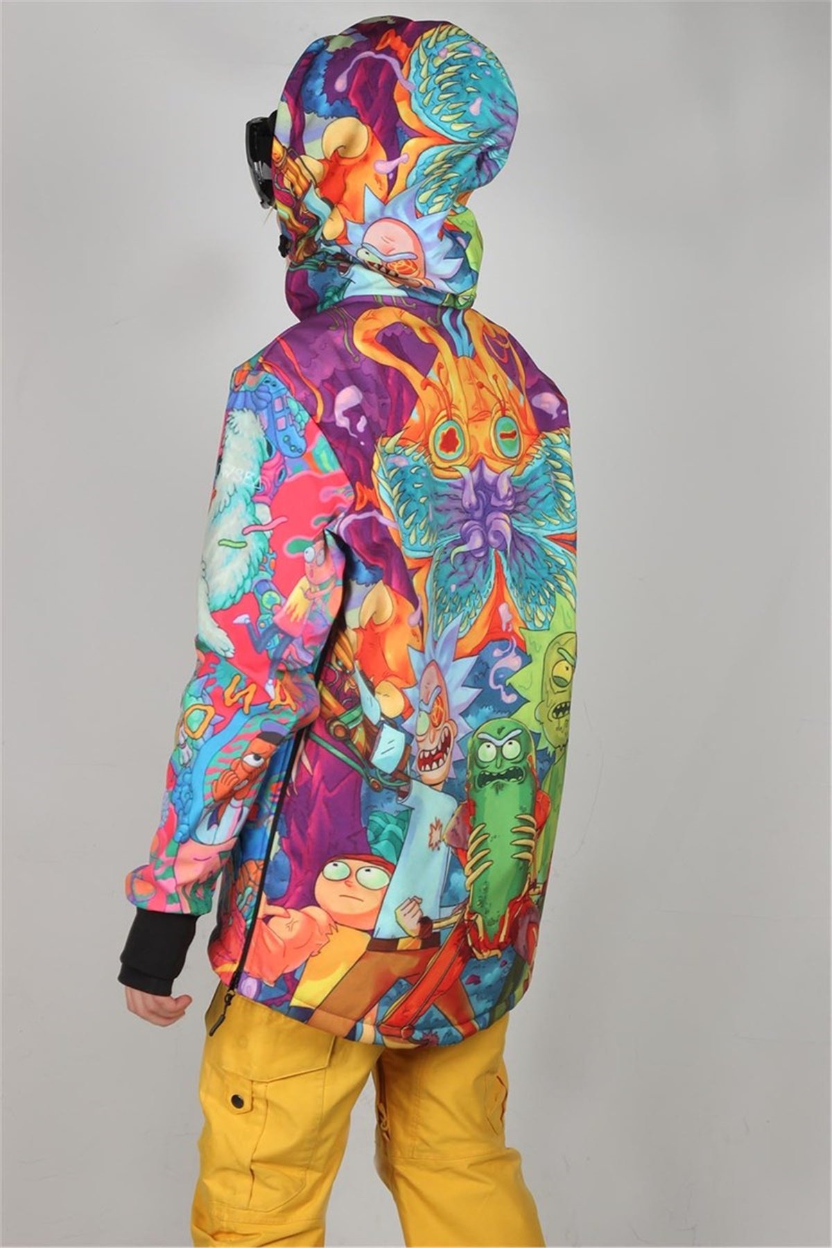 Rick Morty Kadın Snowboard ve Kayak Montu