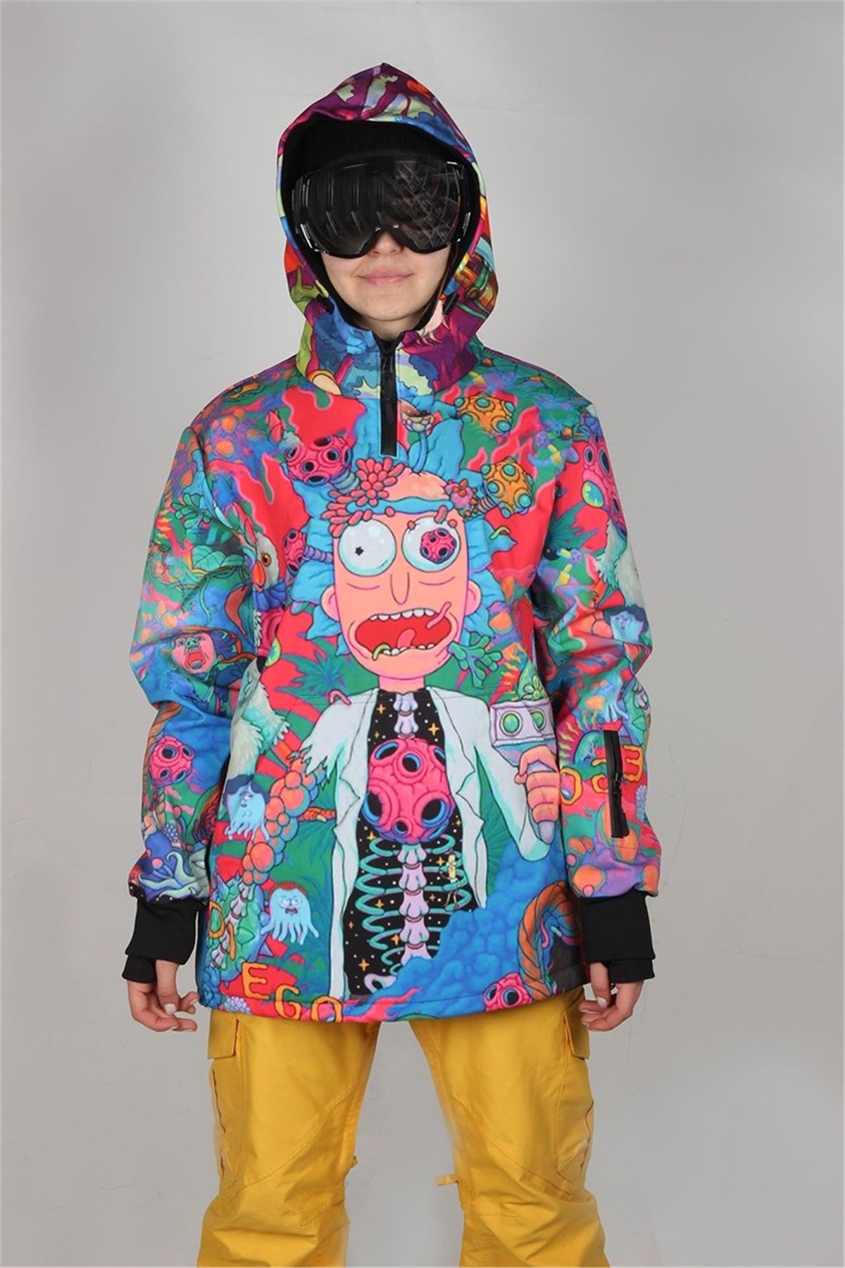 Rick Morty Kadın Snowboard ve Kayak Montu