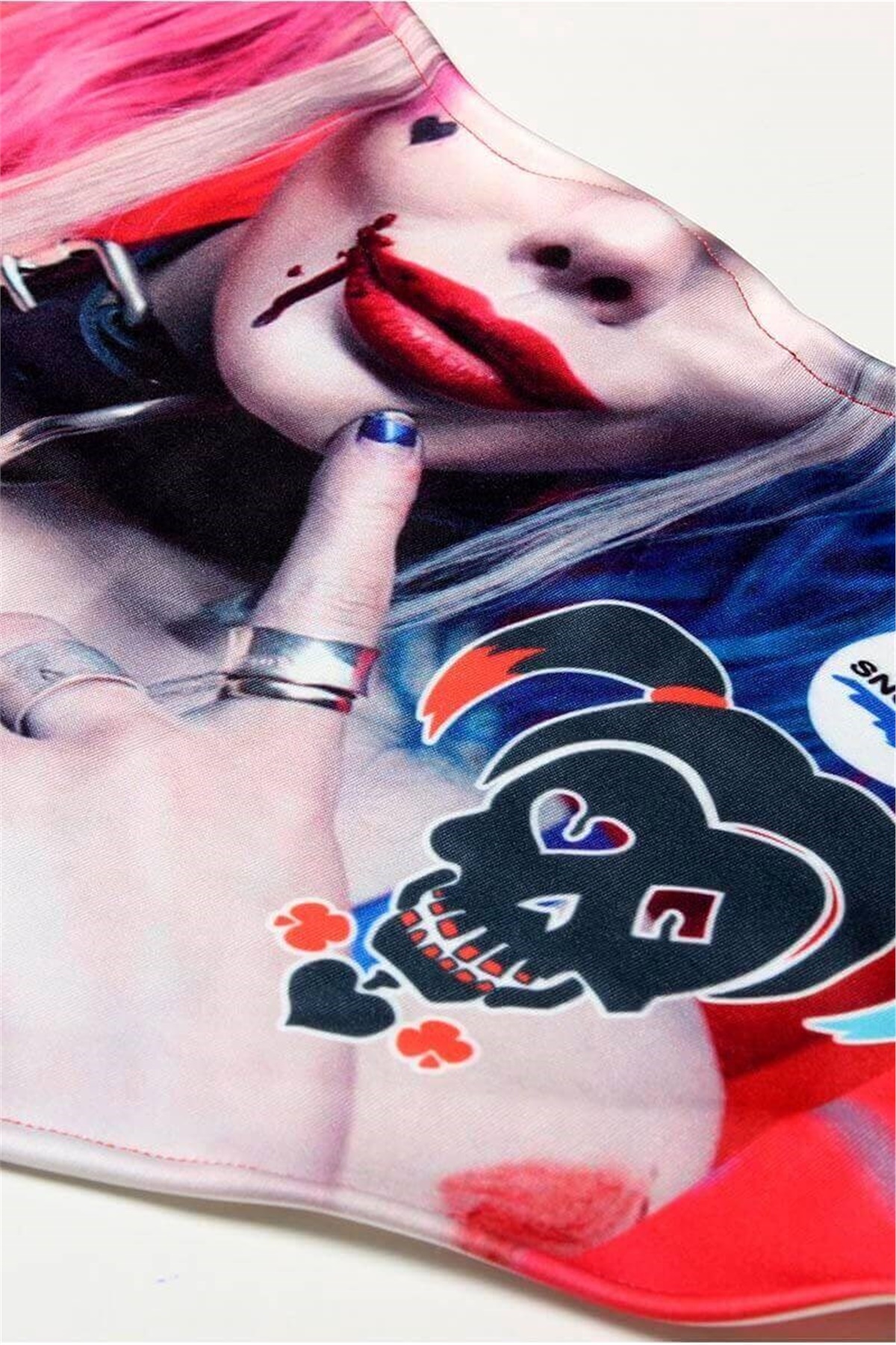 Sexy Harley Queen Yıkanabilir Yüz Maskesi Snowsea 2070