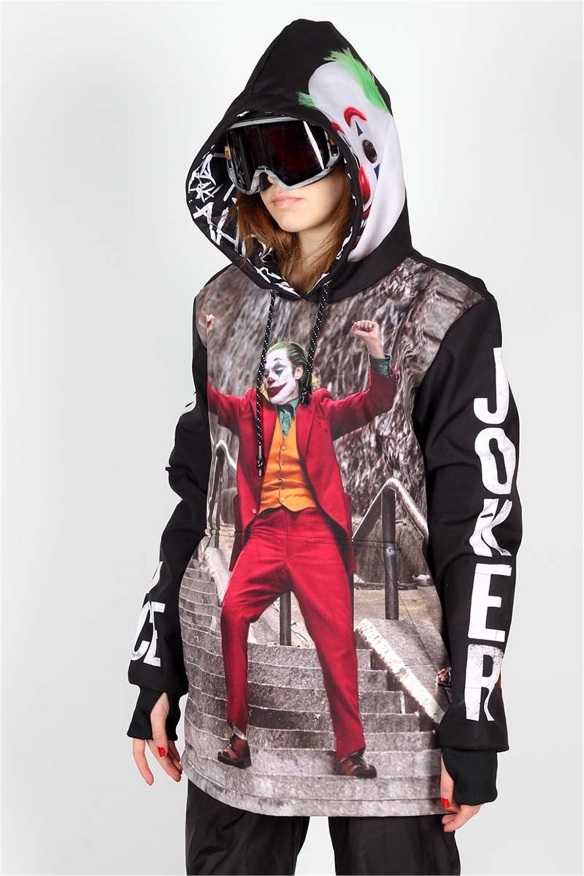 Shoftshell Joker Kadın Kayak Montu, Özel Tasarım Snowboard Montu